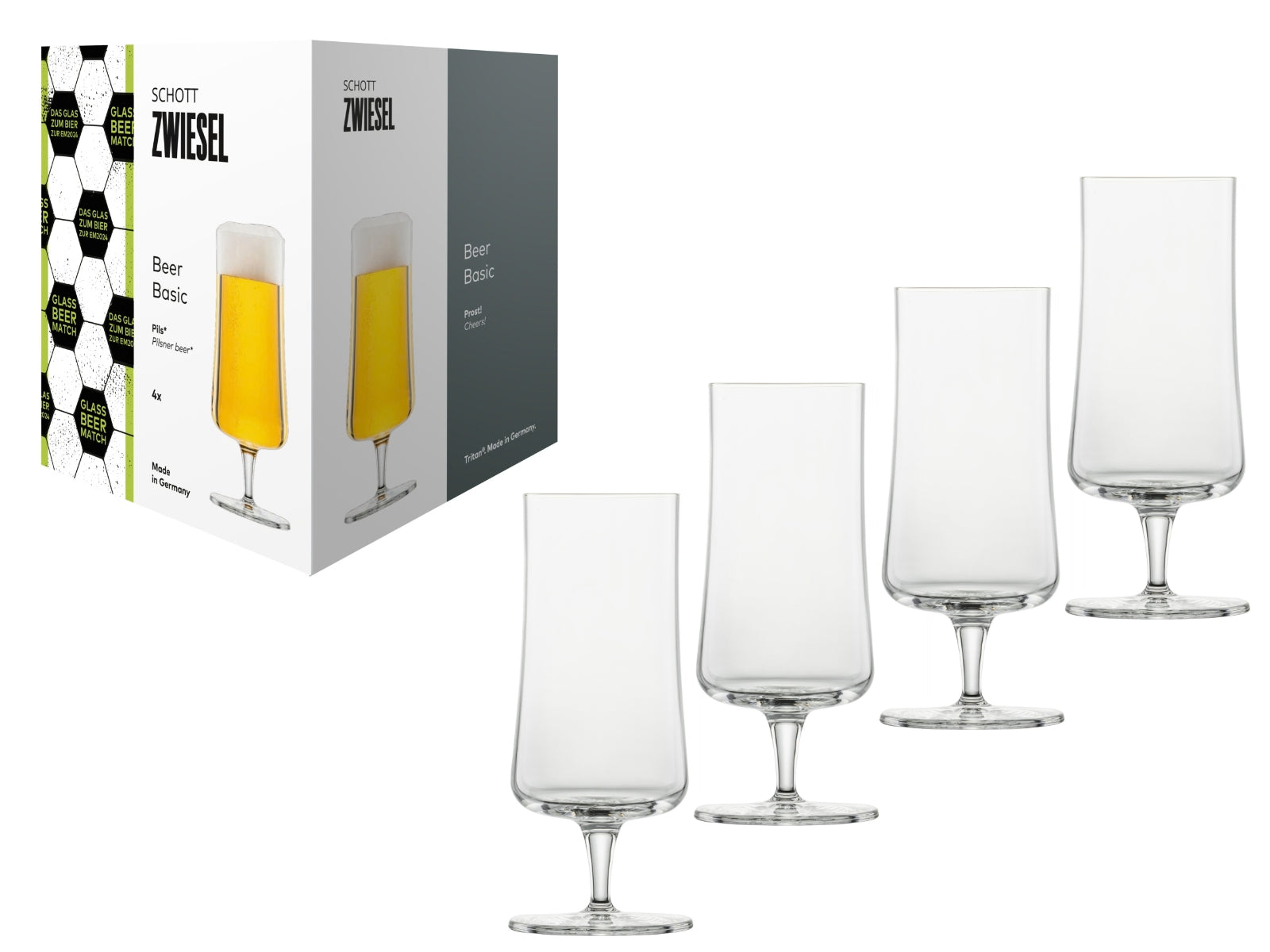 SCHOTT ZWIESEL Beer Basic Pils 0,3l Set 4tlg
