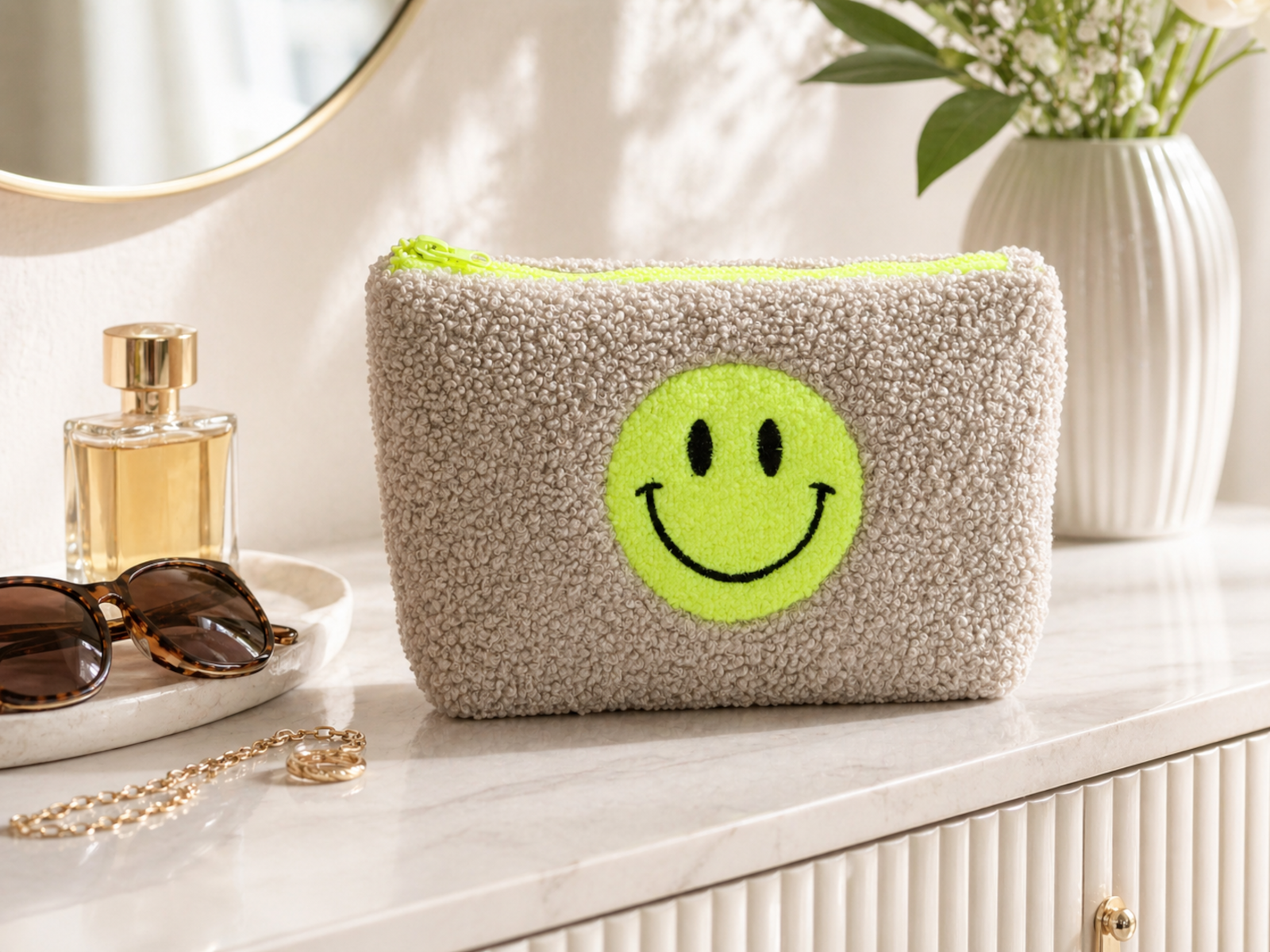 Giftcompany Voyage Teddy Tasche S Smile beige 16cm - Produktbild 2