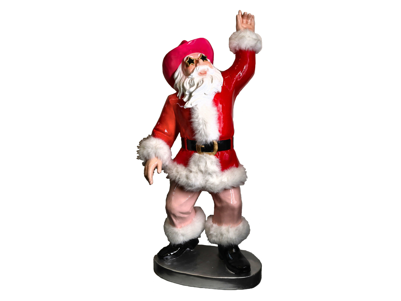 Giftcompany Dancing Santa rot 100,5cm - Produktbild 1