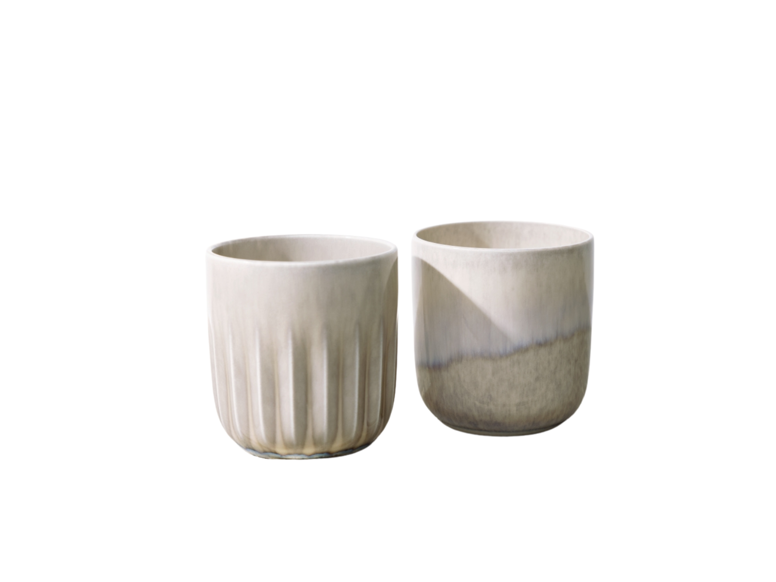 like. by Villeroy & Boch Perlemor Sand Becher Set 2tlg.
