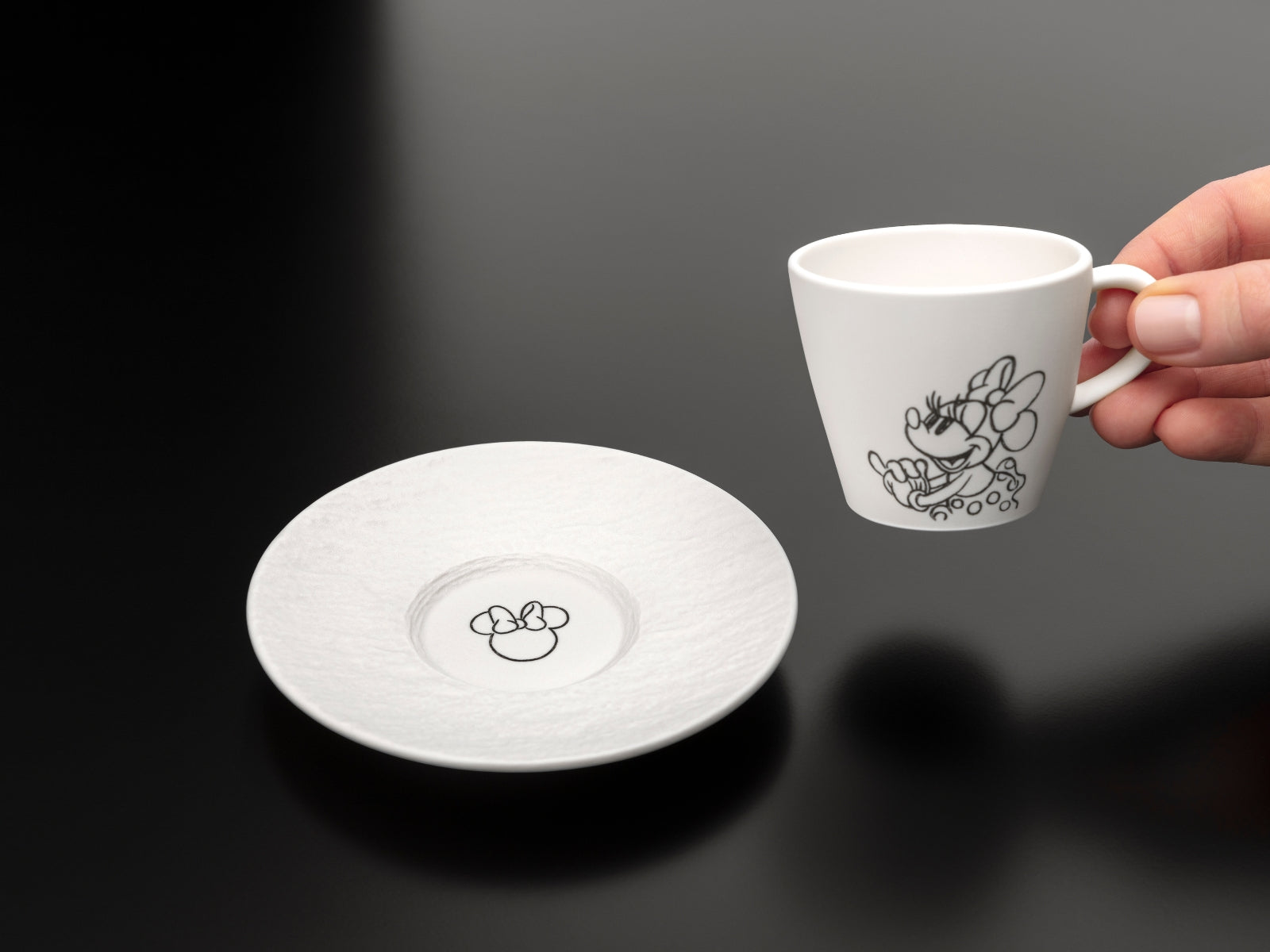 Villeroy & Boch Manufacture Rock blanc - Mickey Mouse Espressotasse 0,06l - Produktbild 2