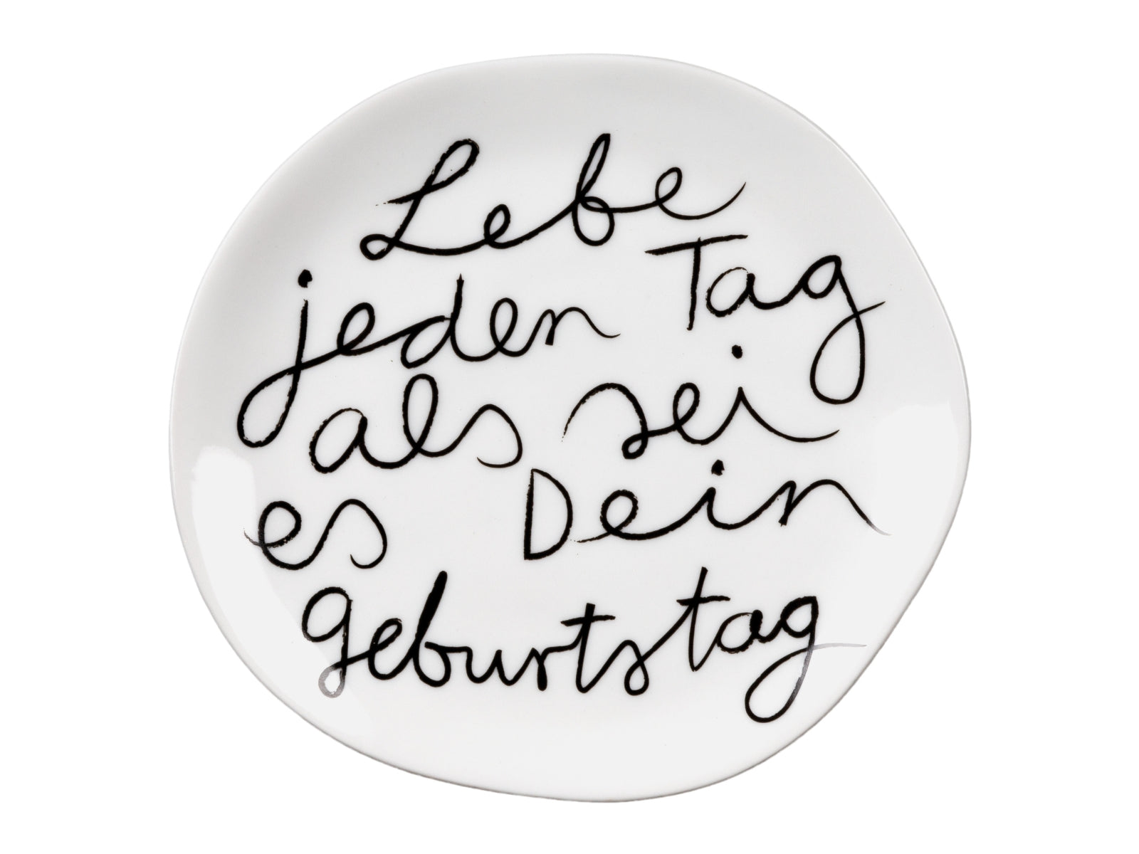 räder Mix & Match Teller klein Lebe jeden Tag 14cm