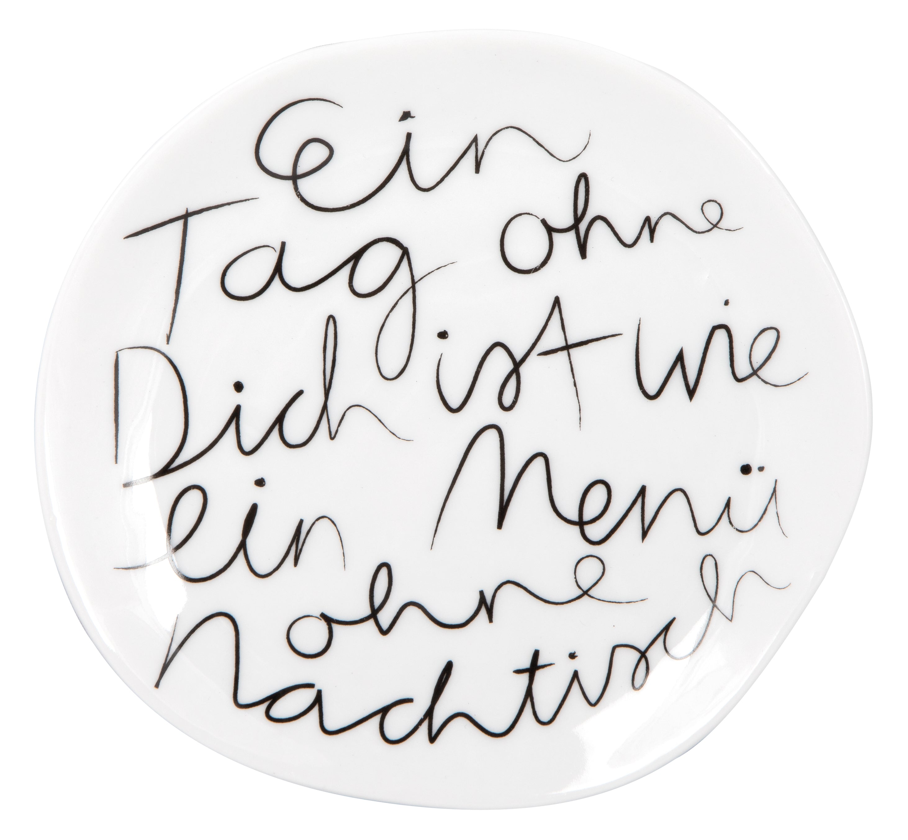 räder Mix & Match Teller klein Ein Tag ohne dich 14cm
