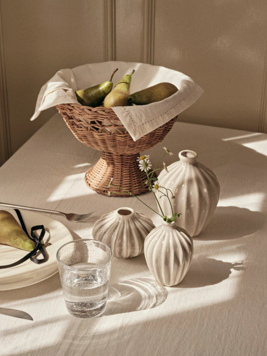 Broste Copenhagen Amalie Vase Rainy Day Grey 3tlg - Produktbild 2