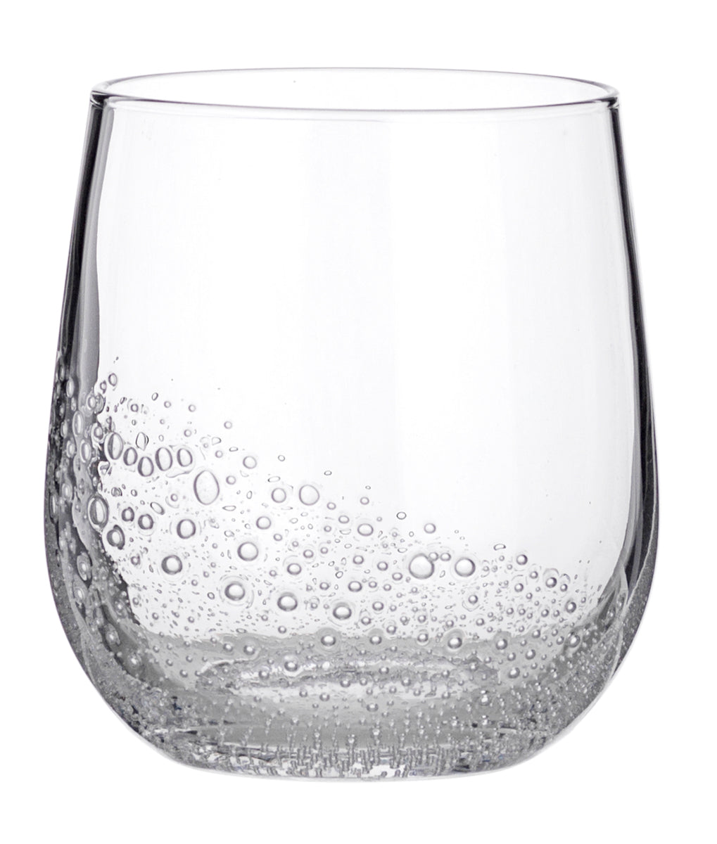 Broste Copenhagen Bubble Glas clear 10,2cm