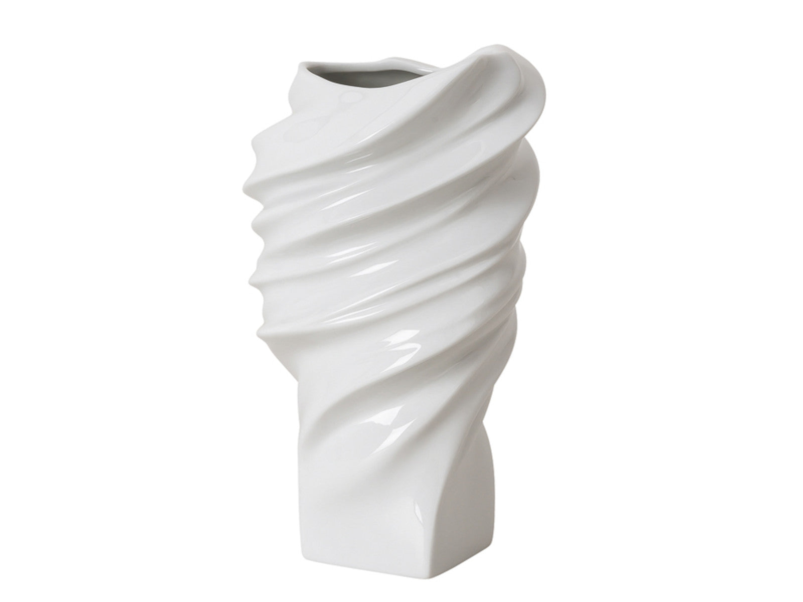 Rosenthal Squall Weiss Vase 15 cm