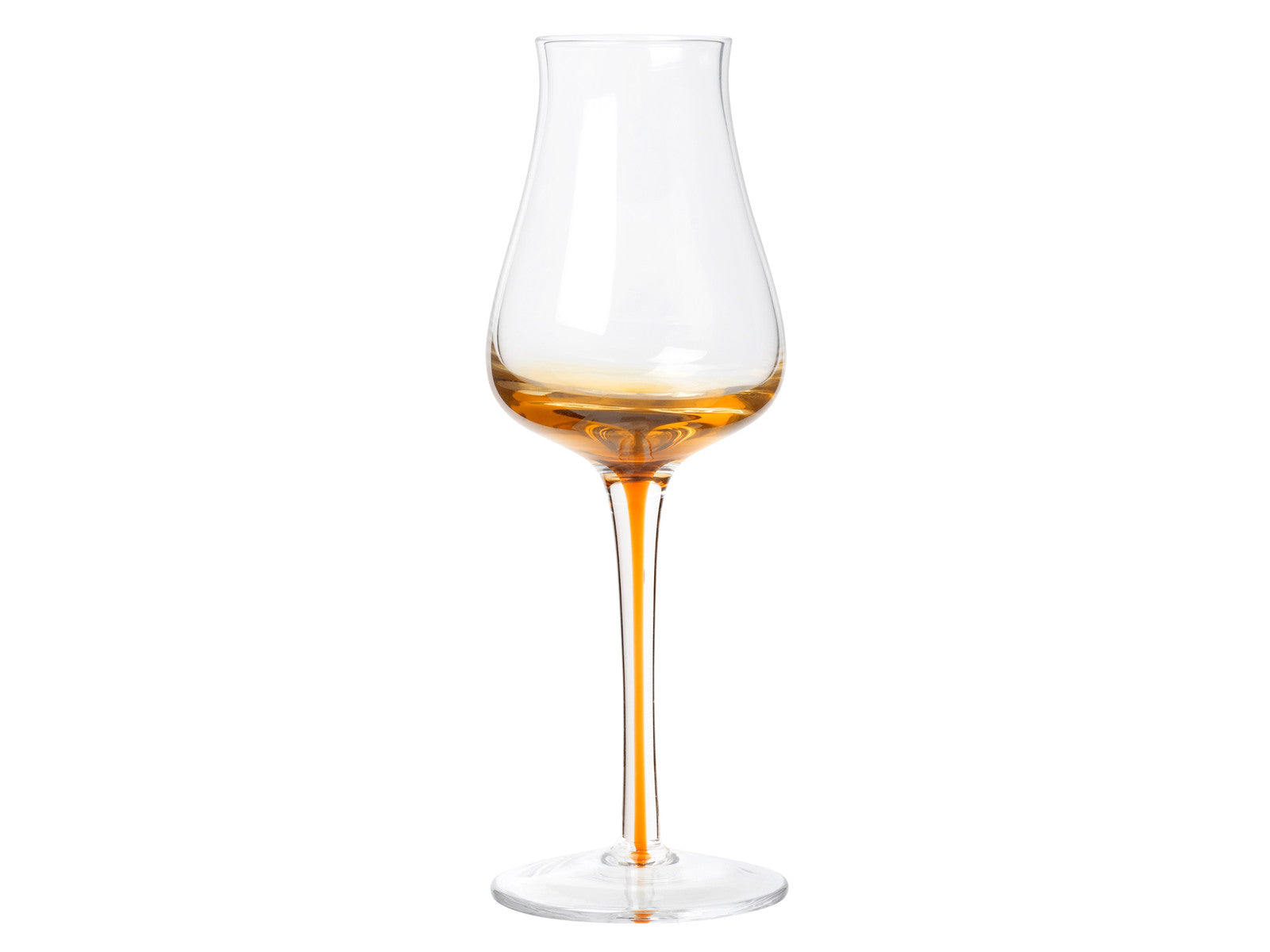 Broste Copenhagen AMBER Spirituosen Glas caramel 0,15l 4er Set