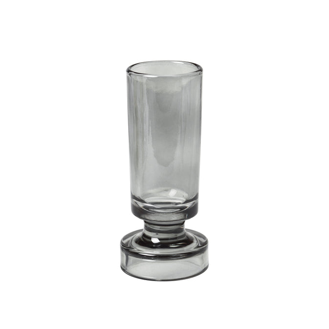 Broste Copenhagen Petra Vase Glas Smoke Grey 14 cm - Produktbild 1