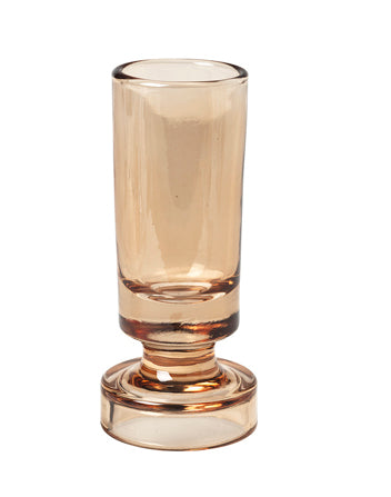 Broste Copenhagen Petra Vase Glas Indian Tan 14 cm