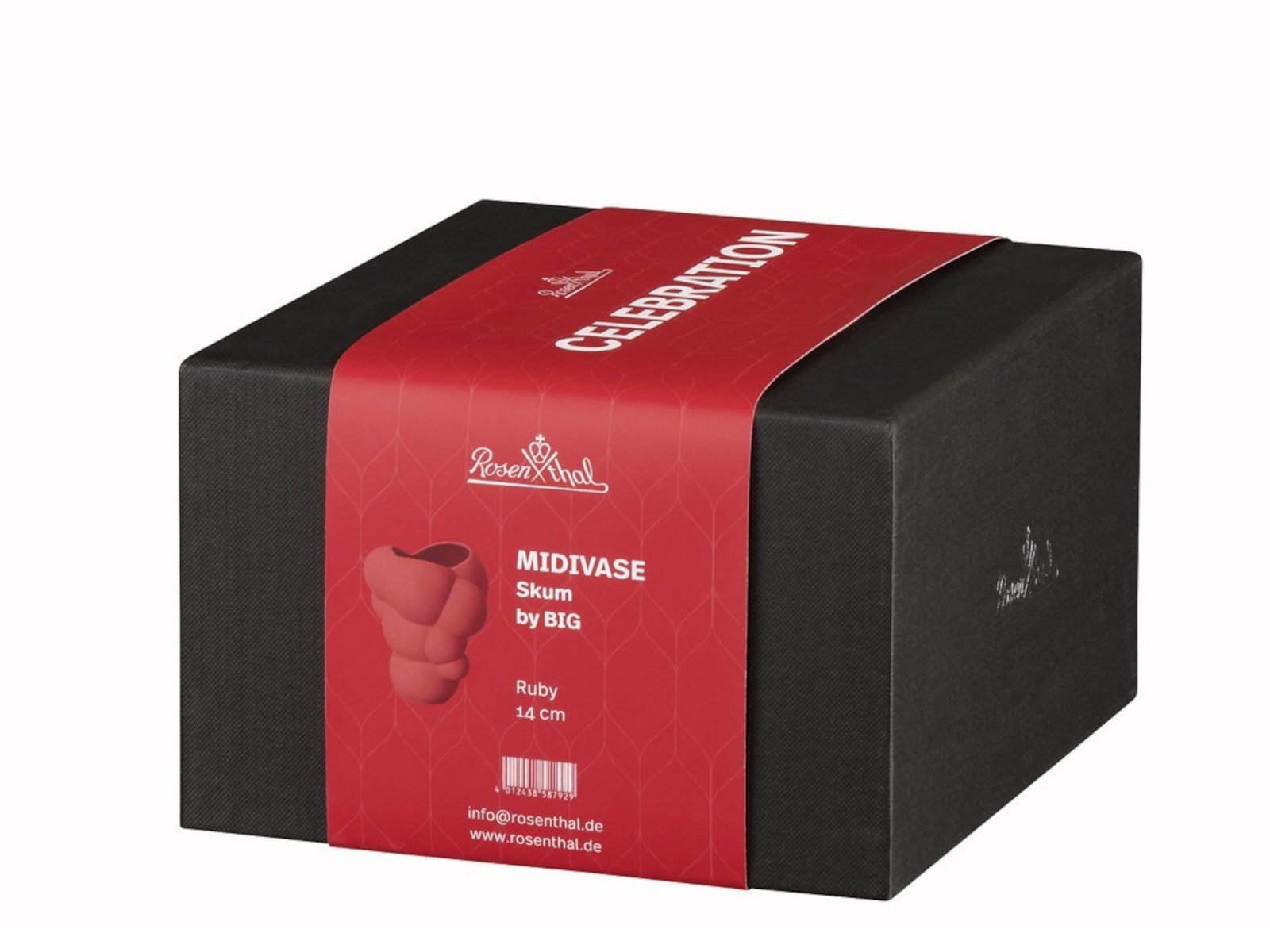 Rosenthal Skum Ruby Vase 14 cm - Produktbild 3