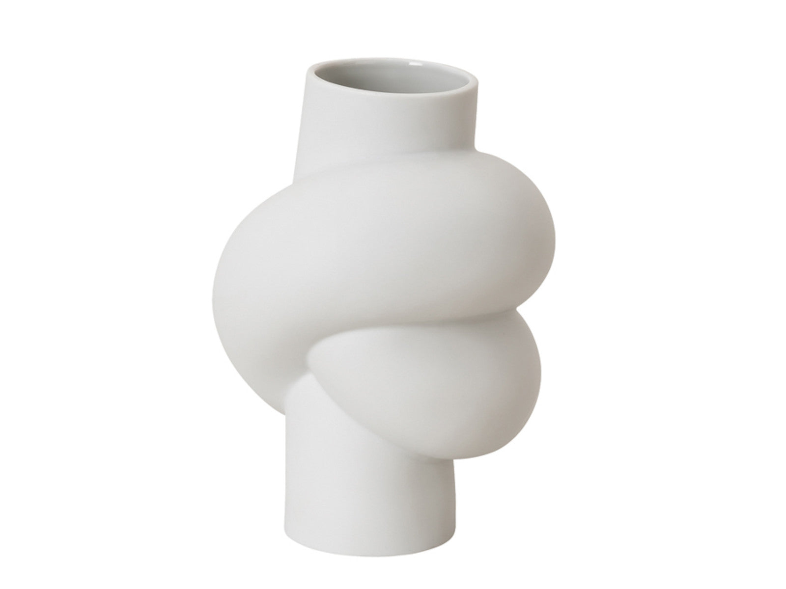 Rosenthal Node Weiss matt Vase 14 cm