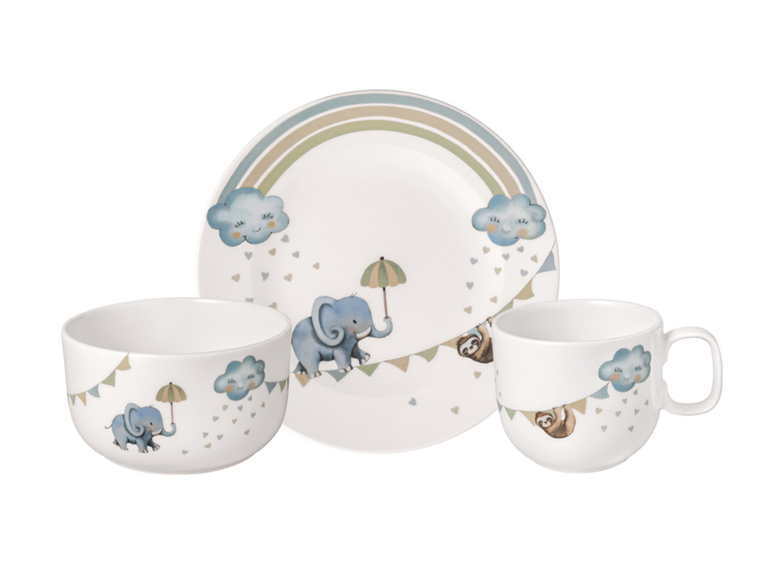 Villeroy & Boch Walk like an Elephant Kindergeschirrset 3tlg - Produktbild 2