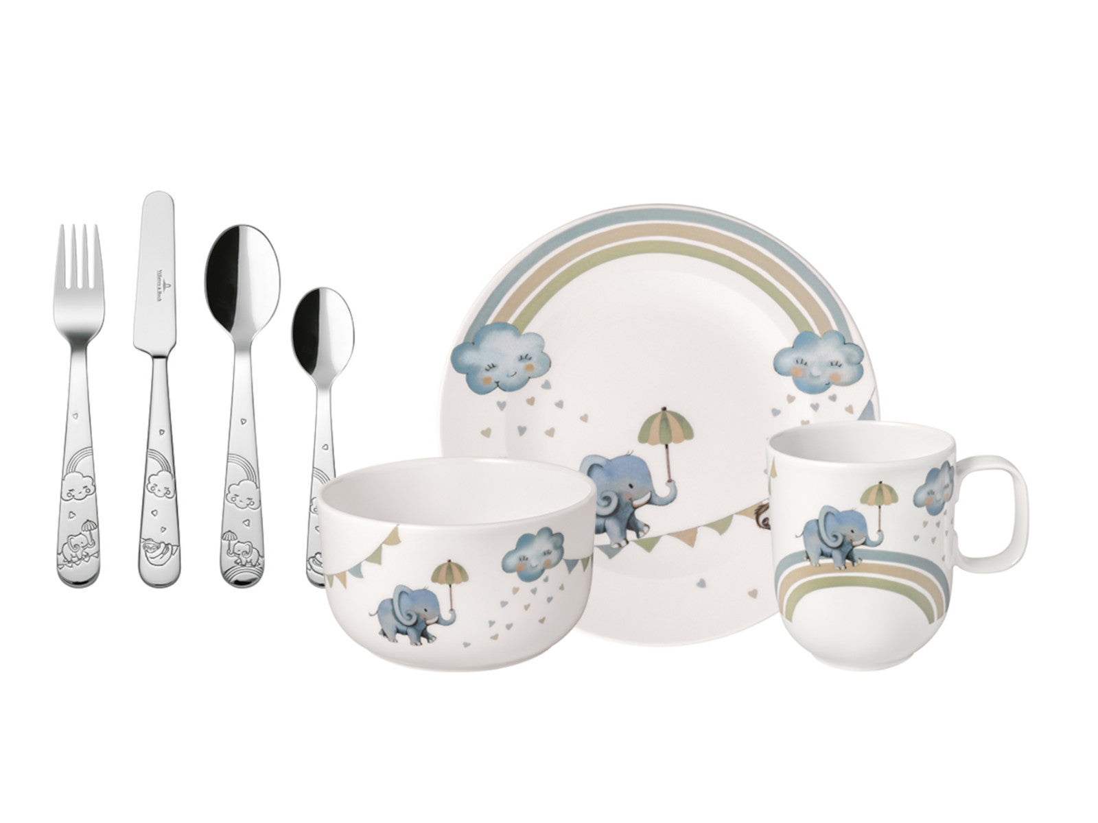 Villeroy & Boch Walk like an Elephant Kindergeschirrset 7tlg - Produktbild 2