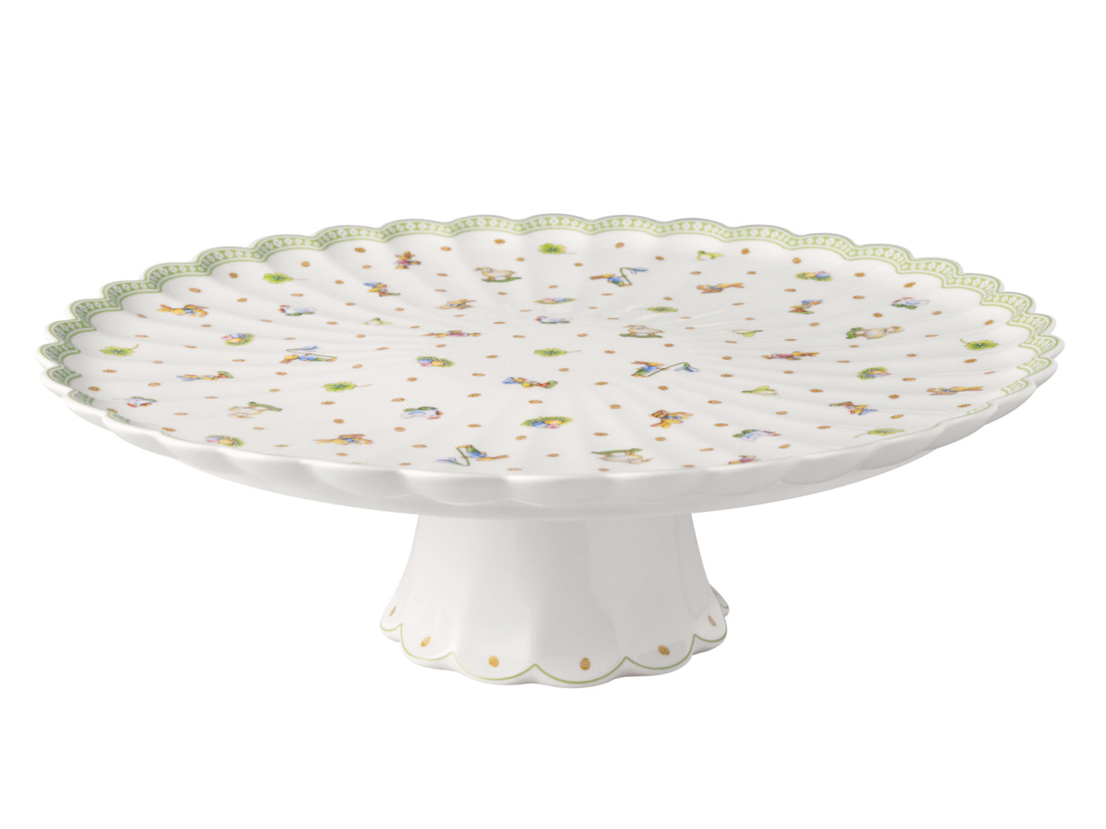Villeroy & Boch Easter Delight Kuchenplatte auf Fuss 32cm