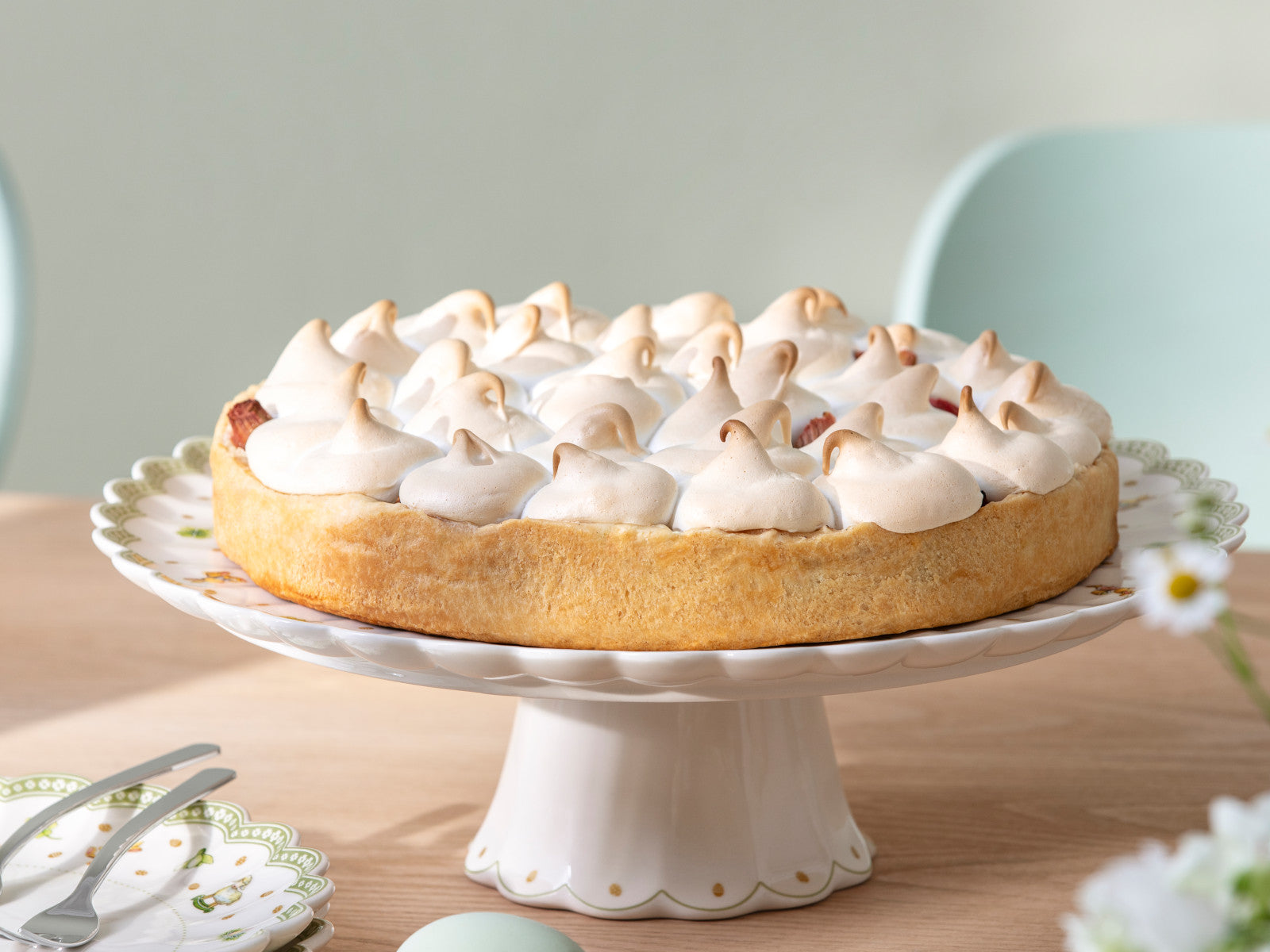 Villeroy & Boch Easter Delight Kuchenplatte auf Fuss 32cm - Produktbild 3