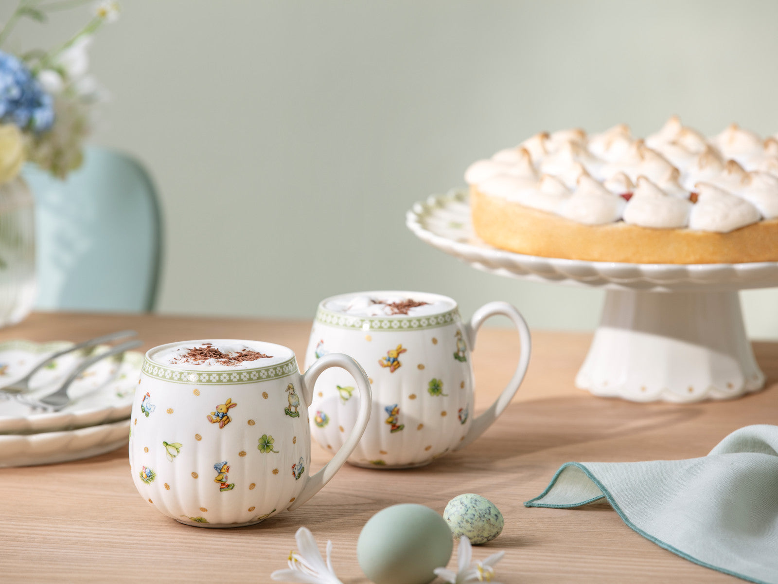 Villeroy & Boch Easter Delight Kuchenplatte auf Fuss 32cm - Produktbild 4