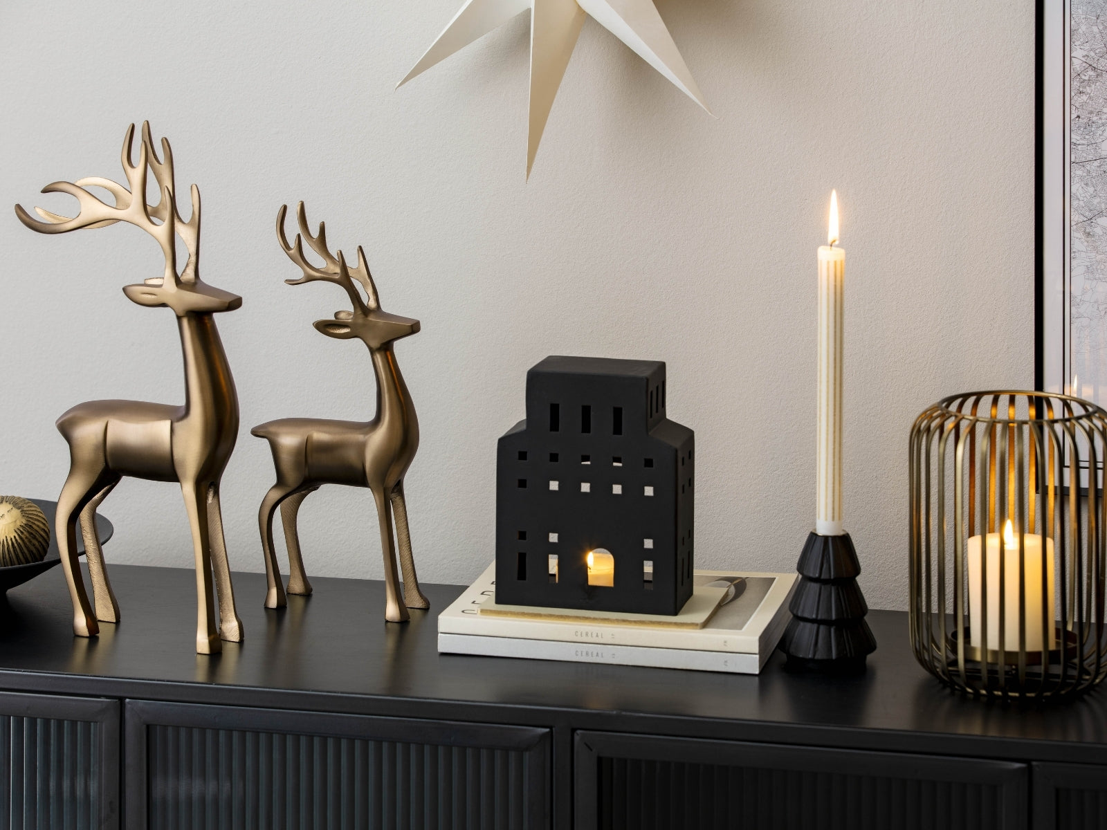 Villeroy & Boch Christmas Chic Hirsch gold 36cm - Produktbild 4