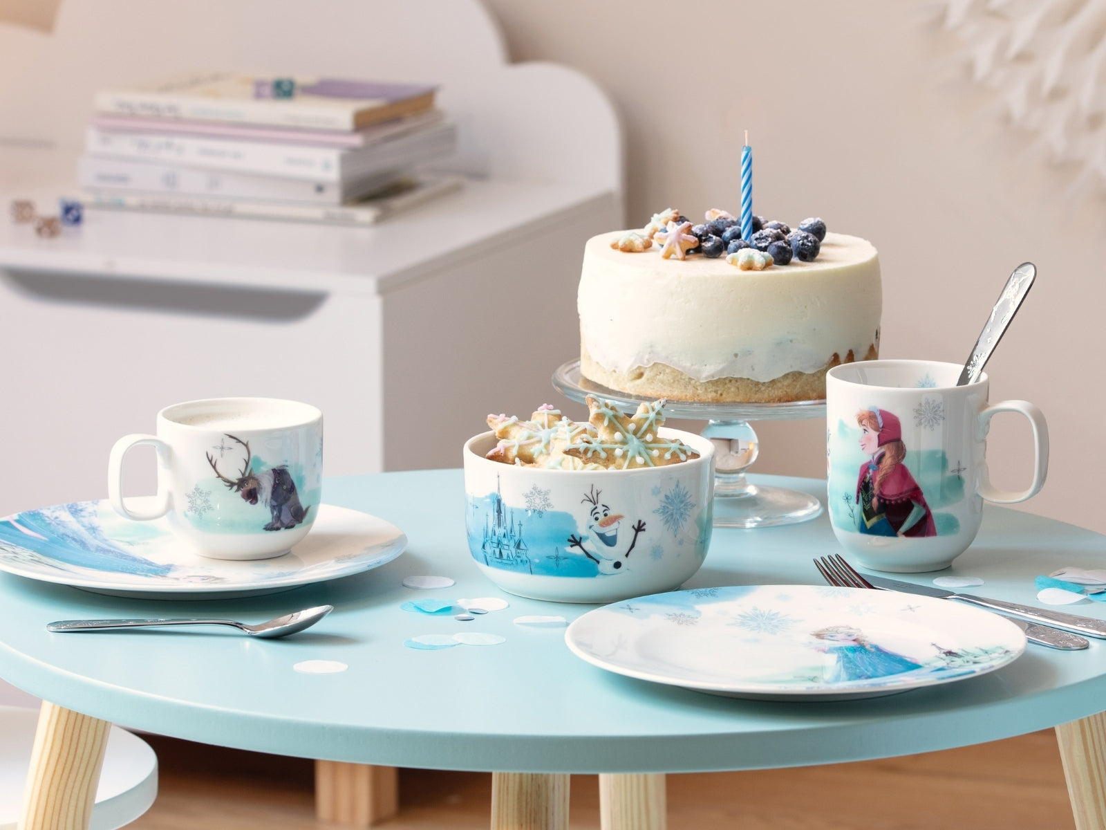 Villeroy & Boch Disney Frozen Kinderteller weiß 21,5cm - Produktbild 4
