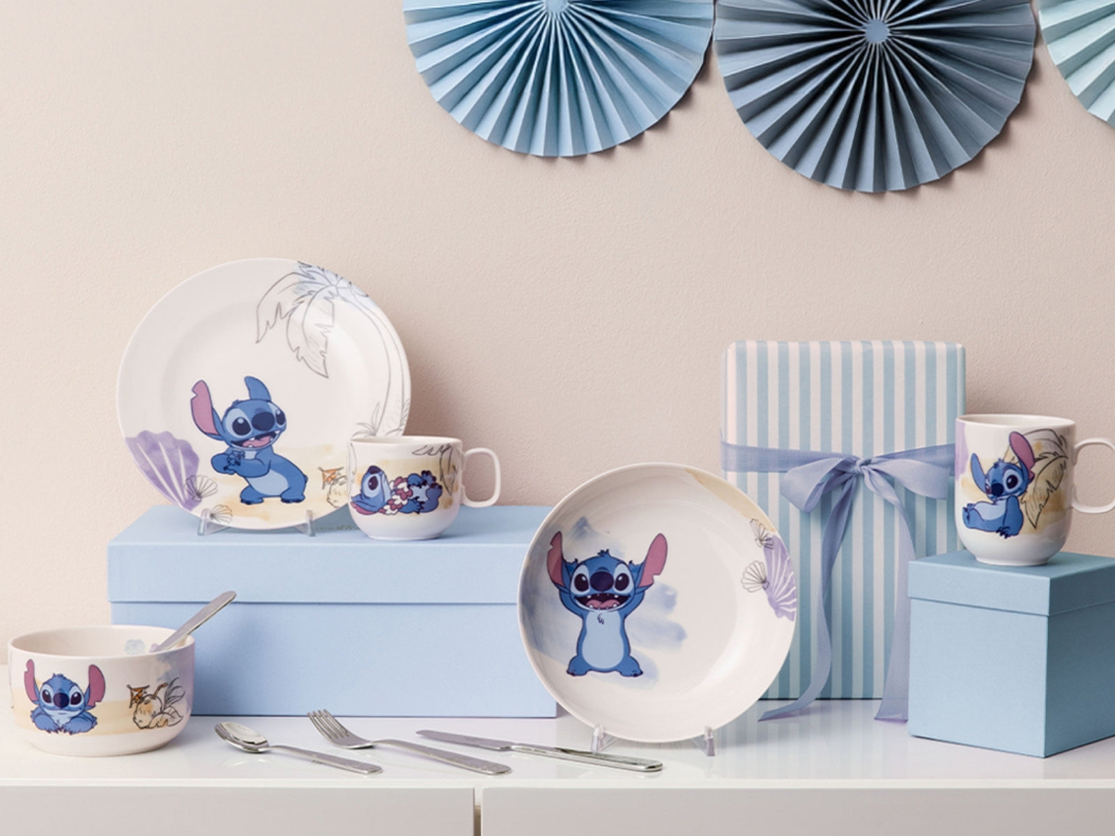 Villeroy & Boch Disney Stitch Kinderbecher mit Henkel groß weiß 0,28l - Produktbild 6