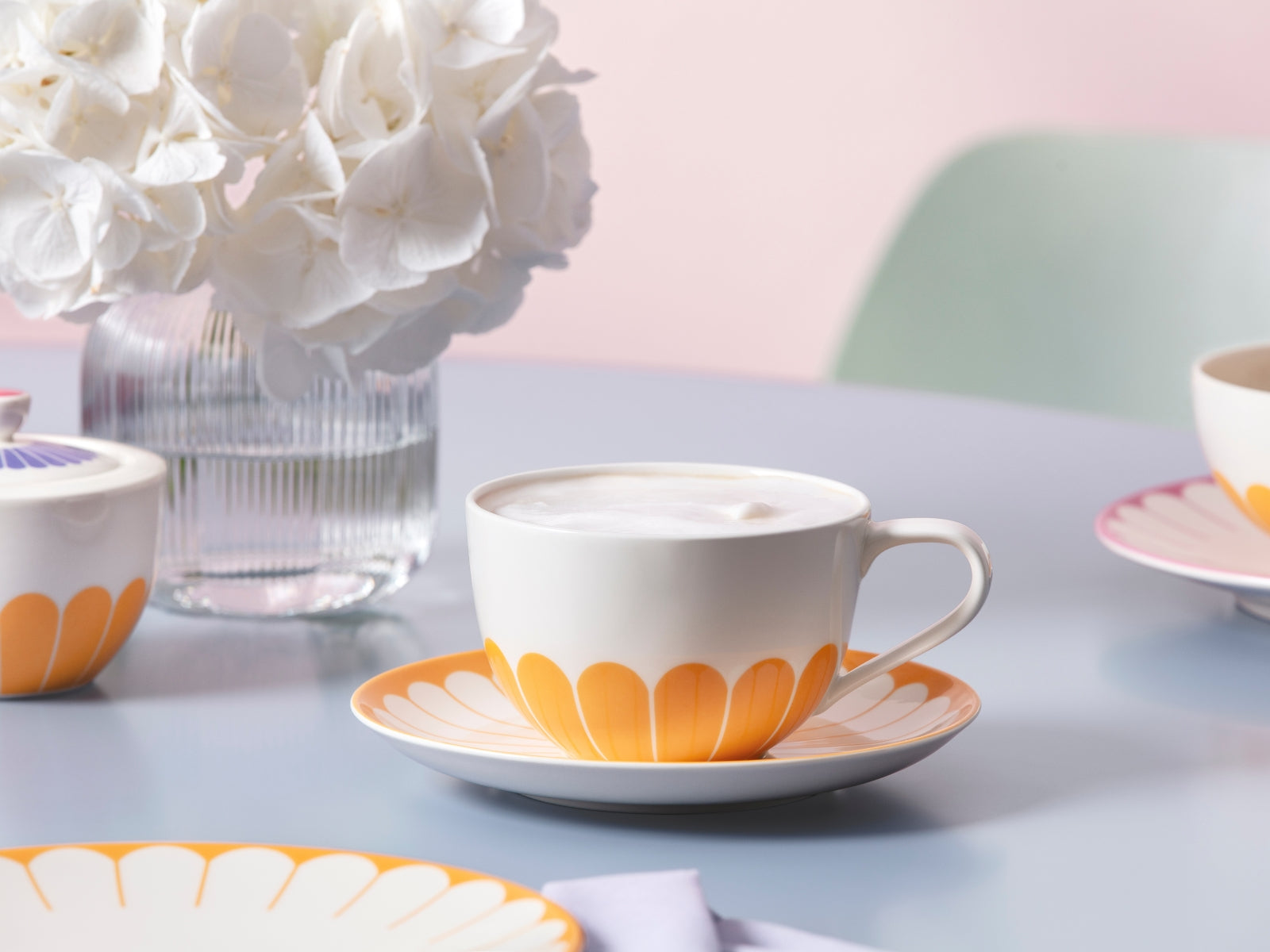 Villeroy & Boch Fleur soleil Cappuccinotasse 0,3l - Produktbild 2