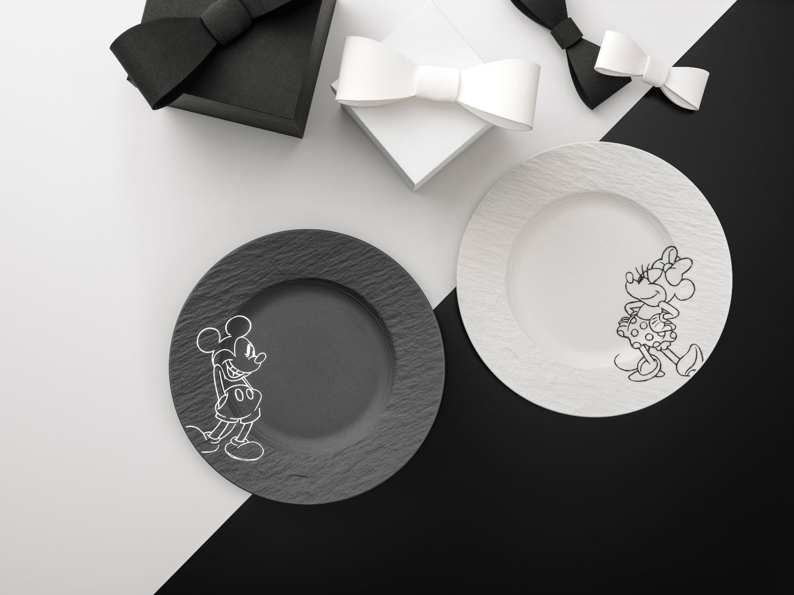 Villeroy & Boch Manufacture Rock - Mickey Mouse Frühstücksteller 22cm - Produktbild 4