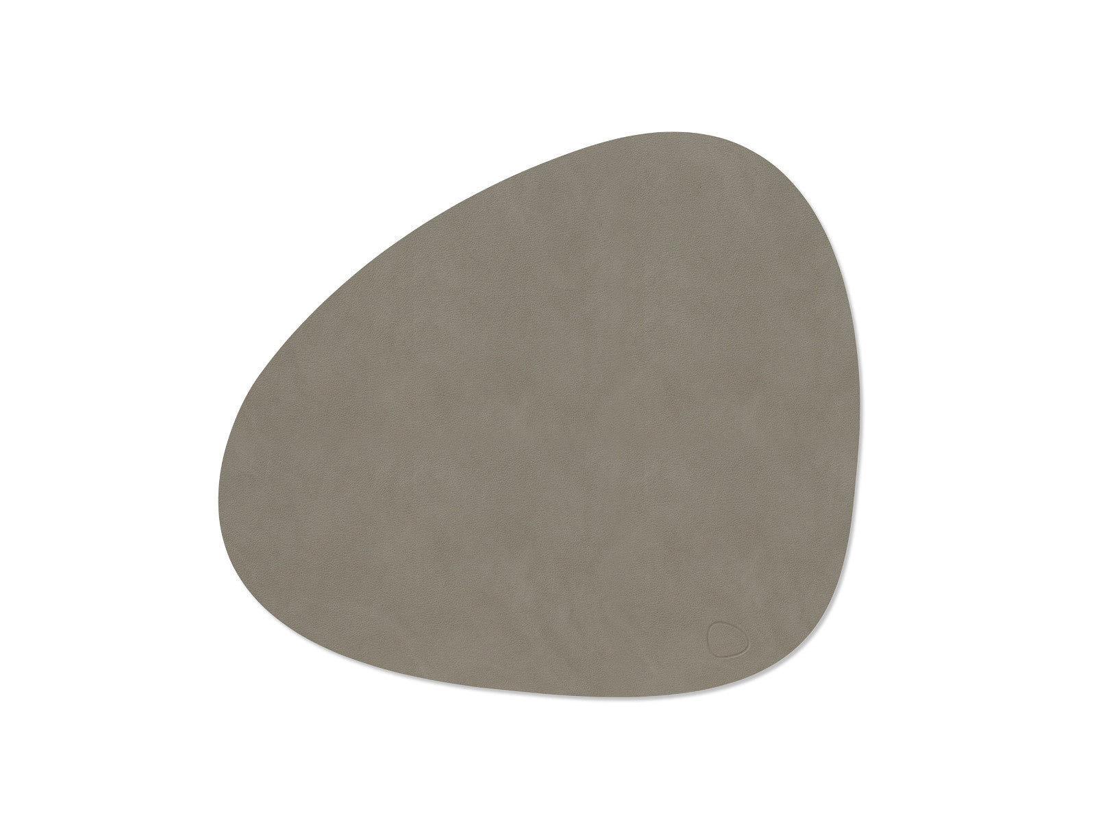 LIND DNA Nupo Tischset Curve L flint grey