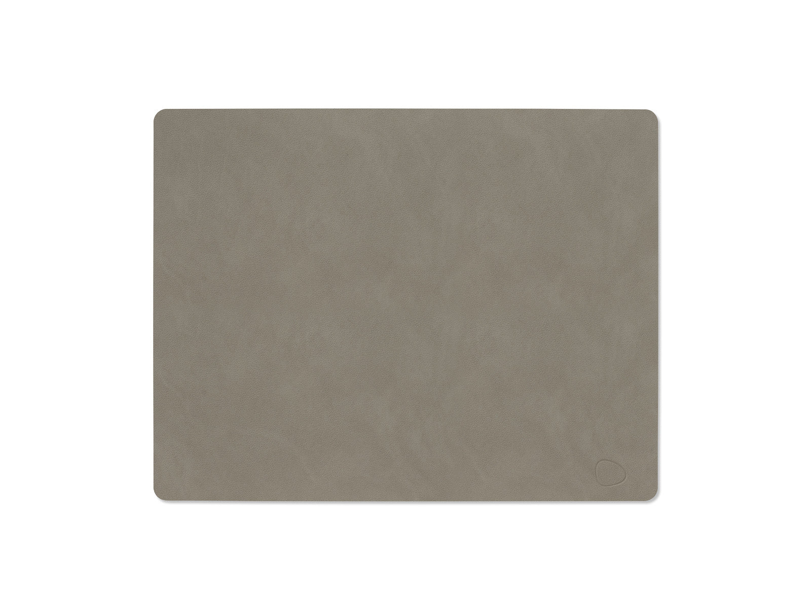 LIND DNA Nupo Tischset Square L flint grey
