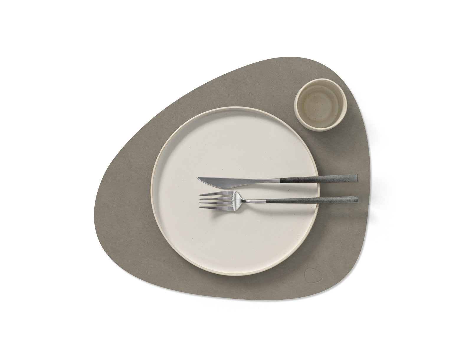 LIND DNA Nupo Tischset Curve L flint grey - Produktbild 2