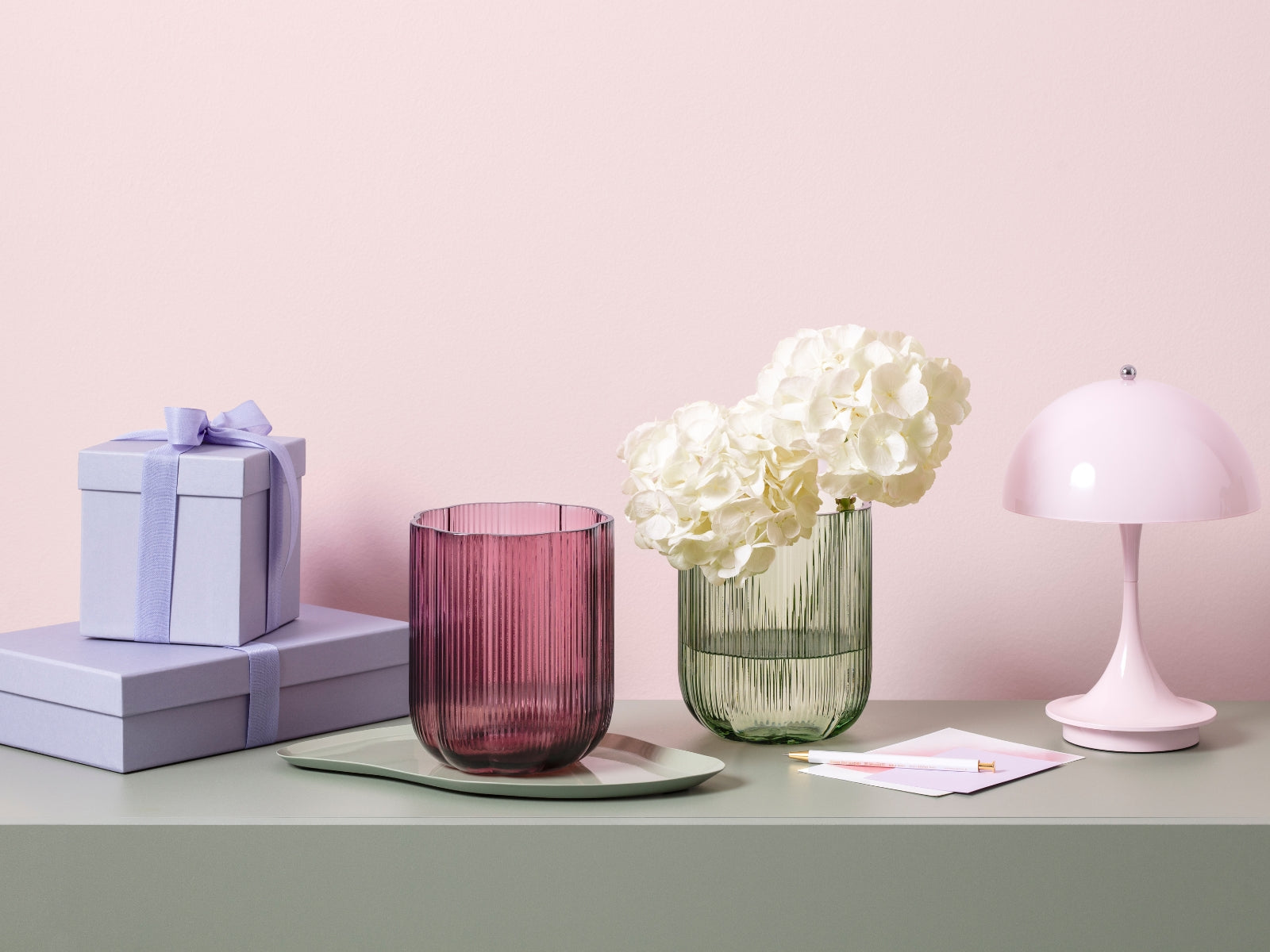 Villeroy & Boch Fleur cassis Vase pink 15cm - Produktbild 5