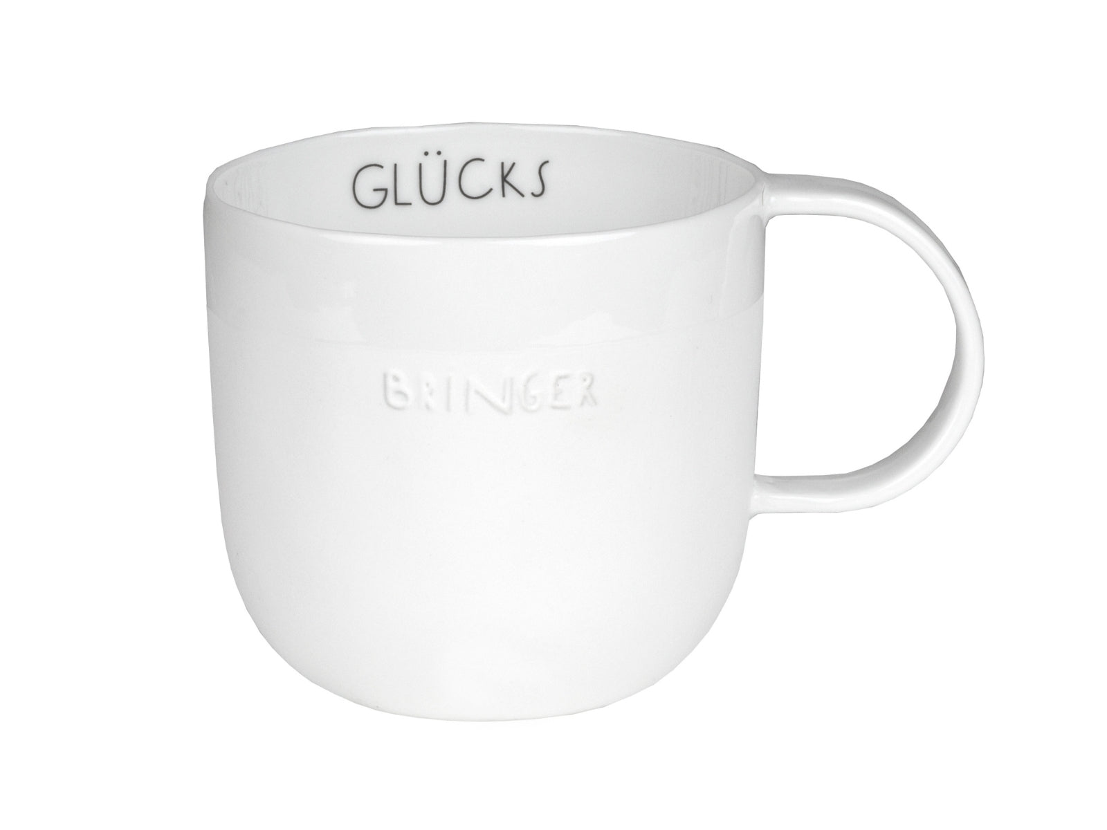 räder Guten Morgen Tasse Glücksbringer weiß 0,3l