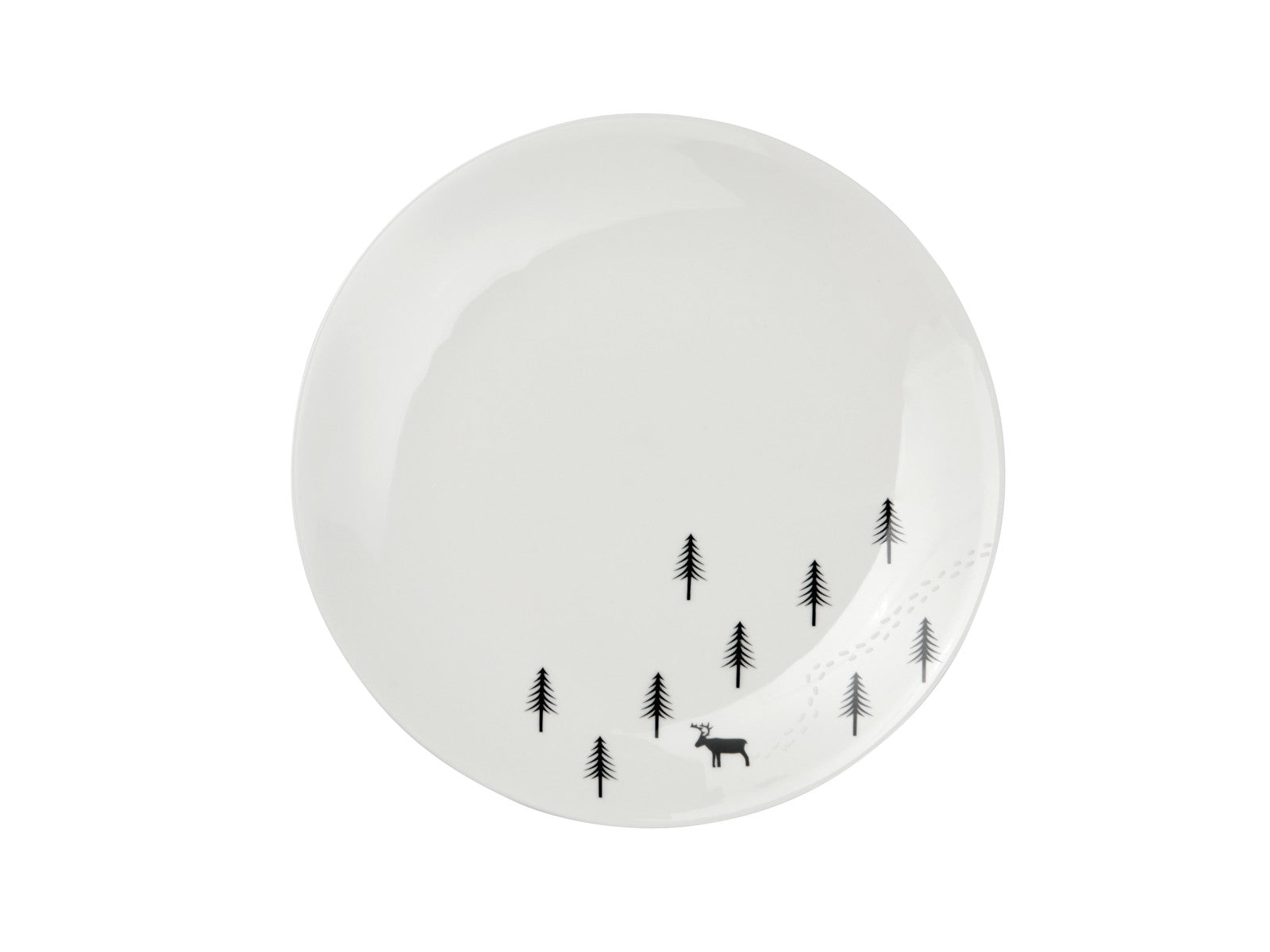 ASA Selection Joy Dessertteller snow tracks 20,5cm