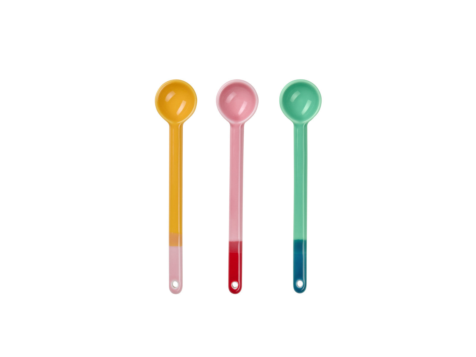 ASA joy Set Löffel smoothie colors 15 cm Set3