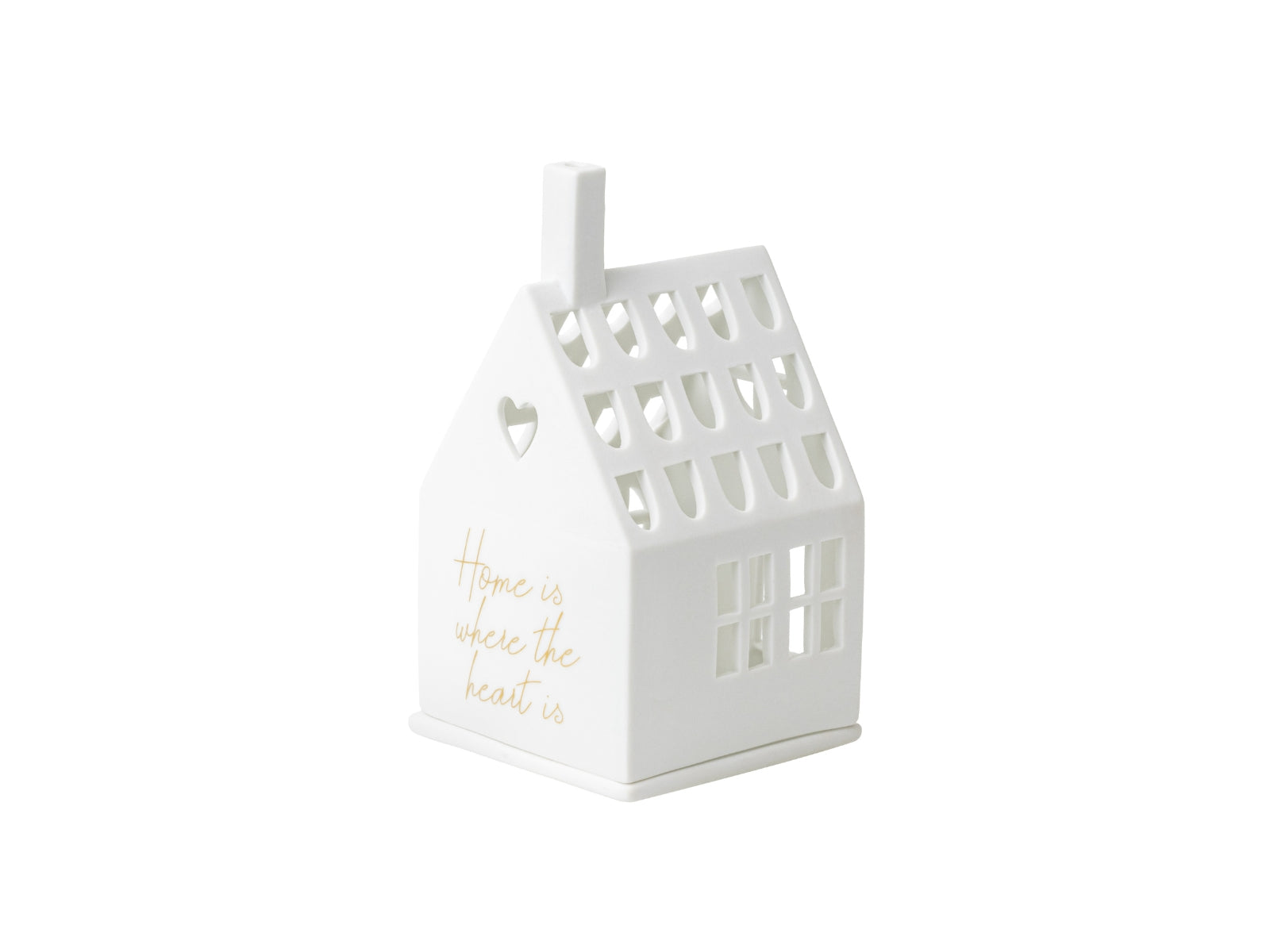 räder Lichthaus Home is where the heart is weiß 13cm - Produktbild 2