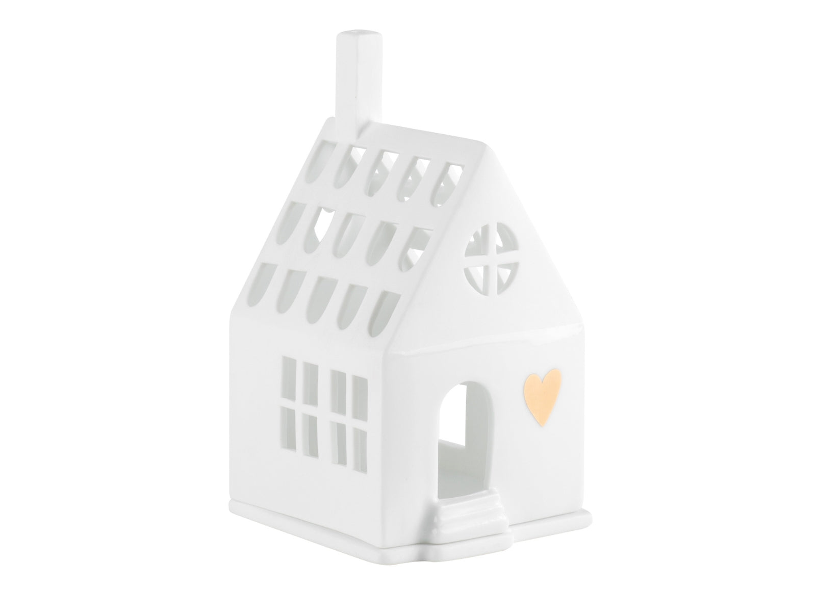 räder Lichthaus Home is where the heart is weiß 13cm - Produktbild 3