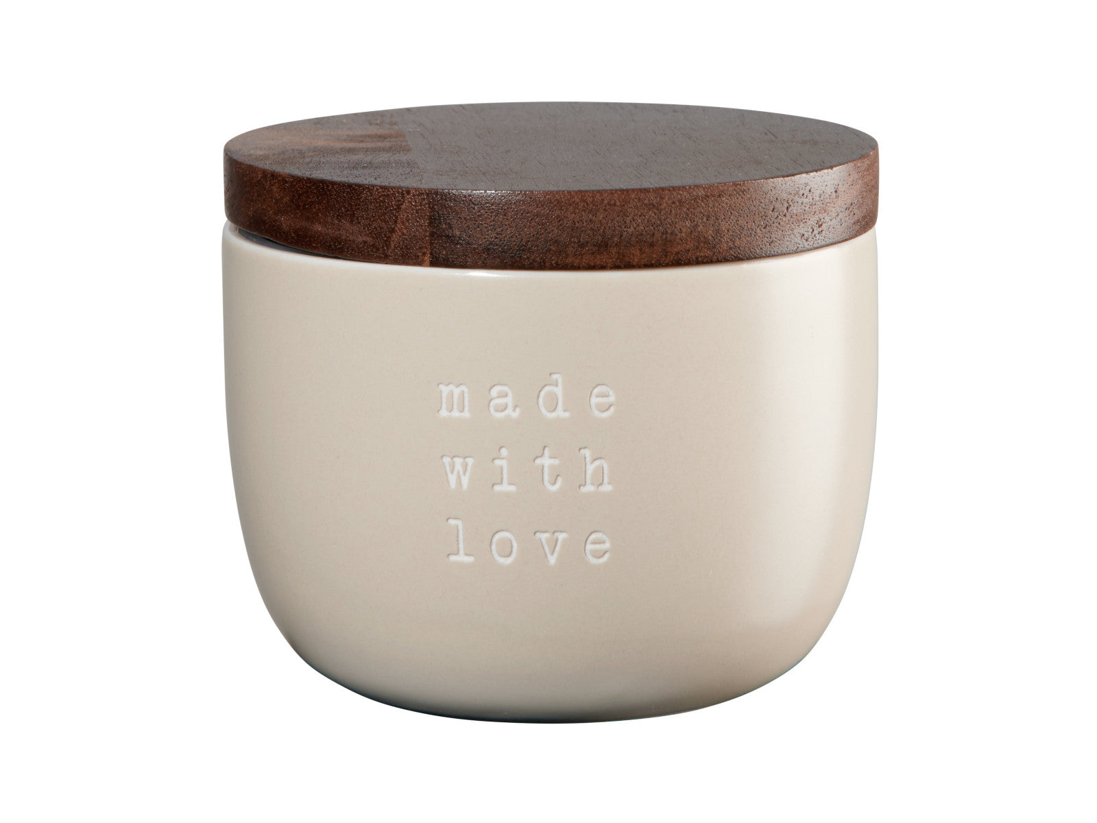 ASA Selection hey! Marmeladendose made with love beige 0,25l