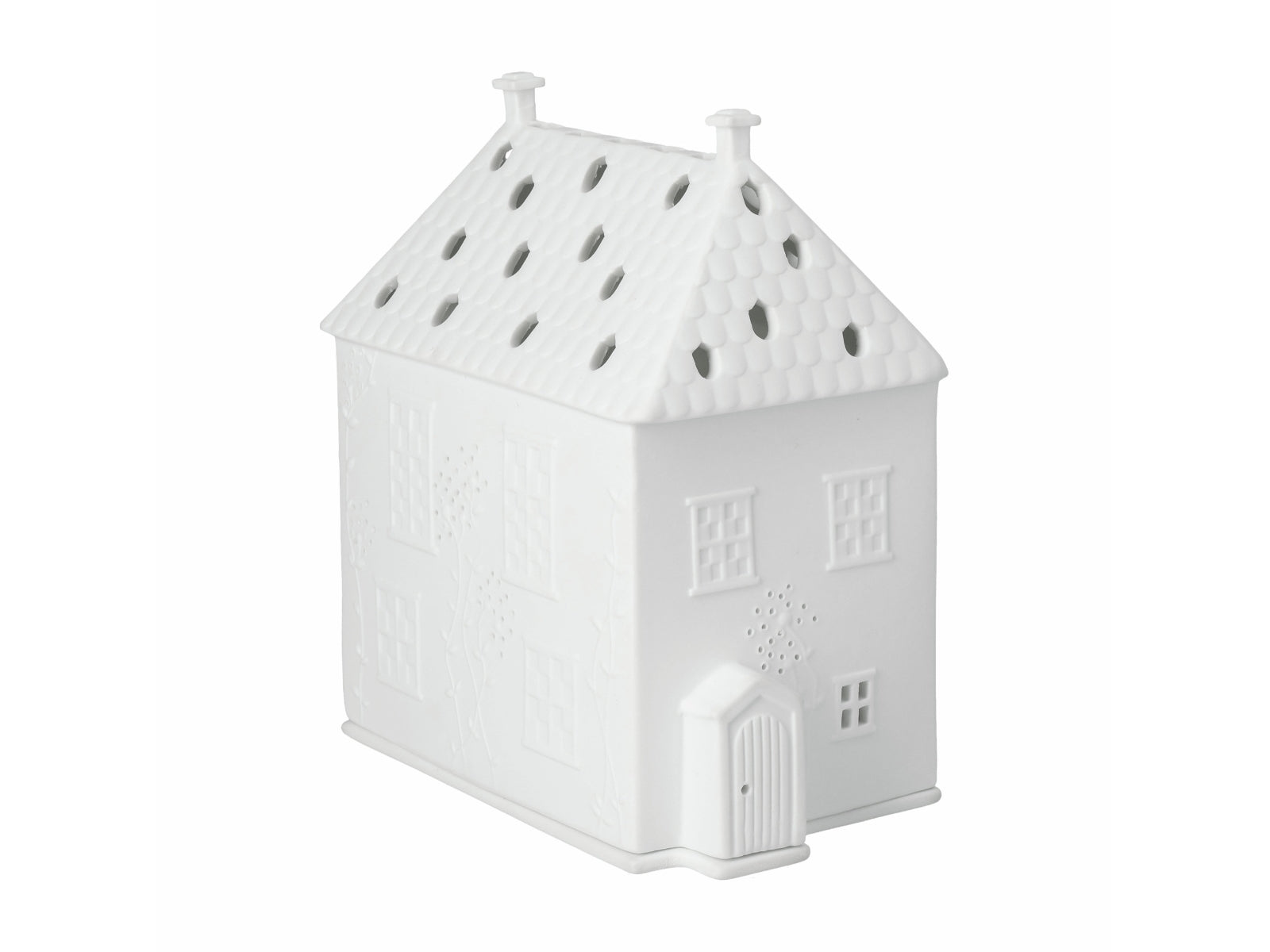 räder Lichthaus mit Ranken Cottage weiß 16,5cm