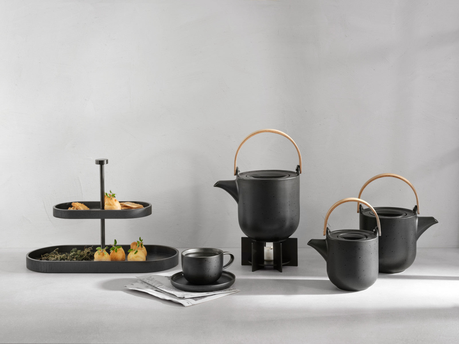 ASA coppa Teetasse und Untertasse kuro Set 2tlg - Produktbild 2