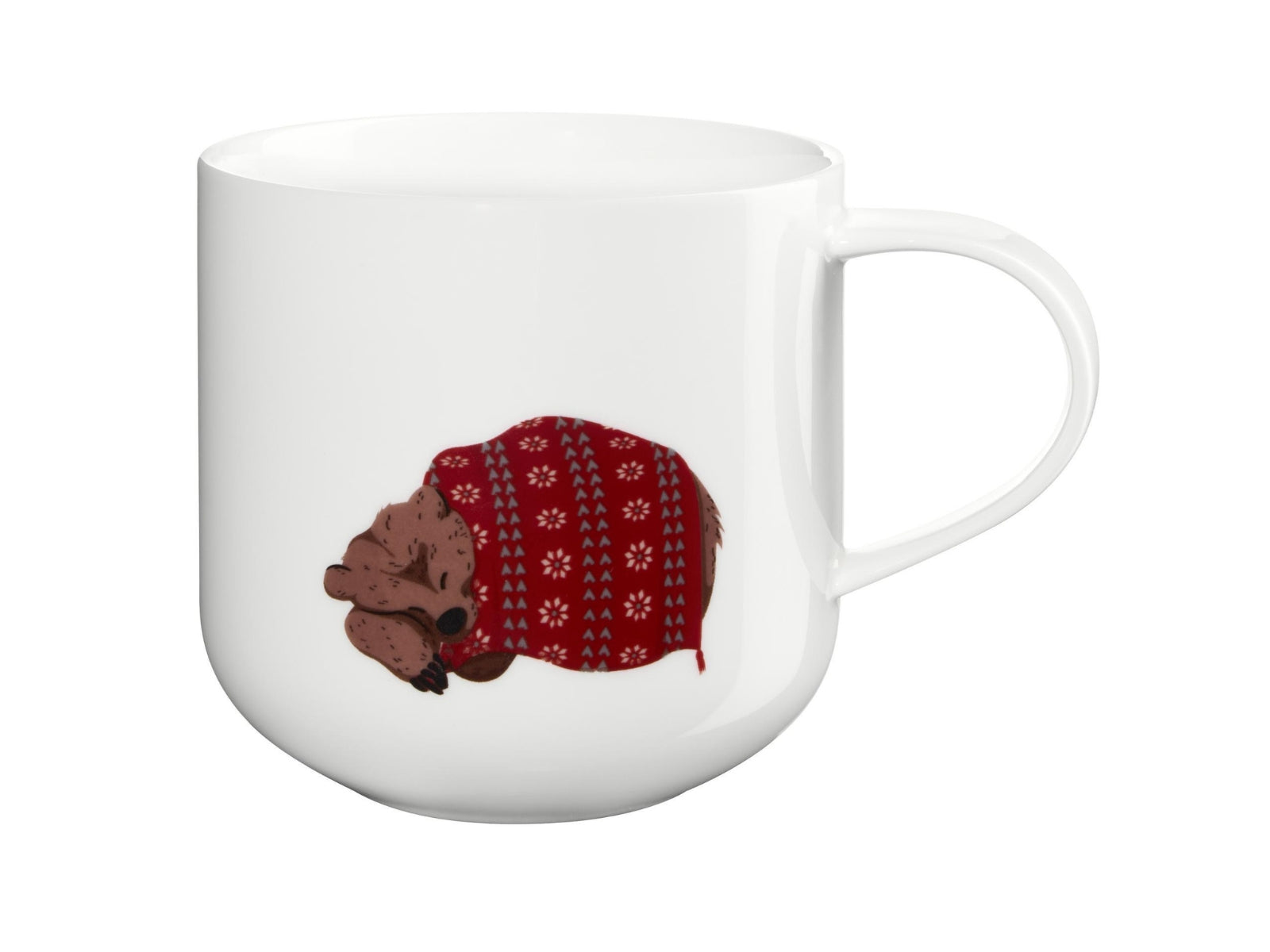 ASA xmas Henkelbecher Brown Bear weiß 0,4l - Produktbild 2