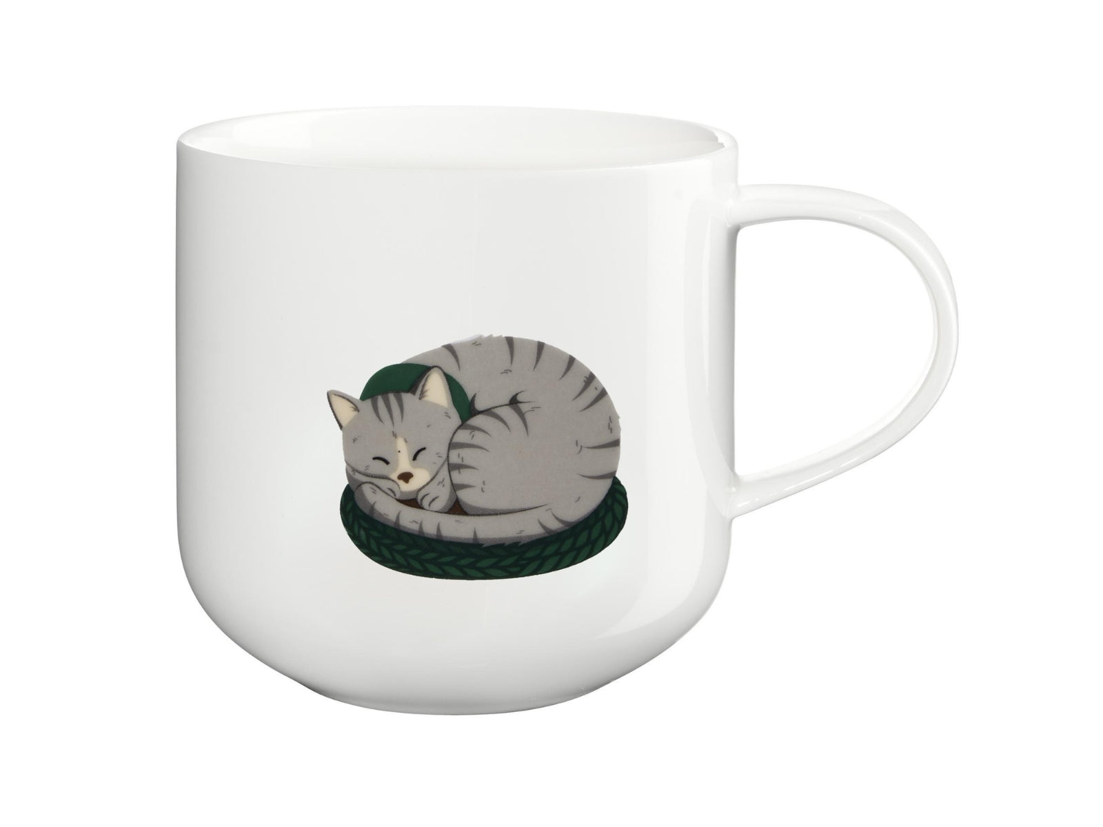 ASA xmas Henkelbecher Cat weiß 0,4l - Produktbild 2