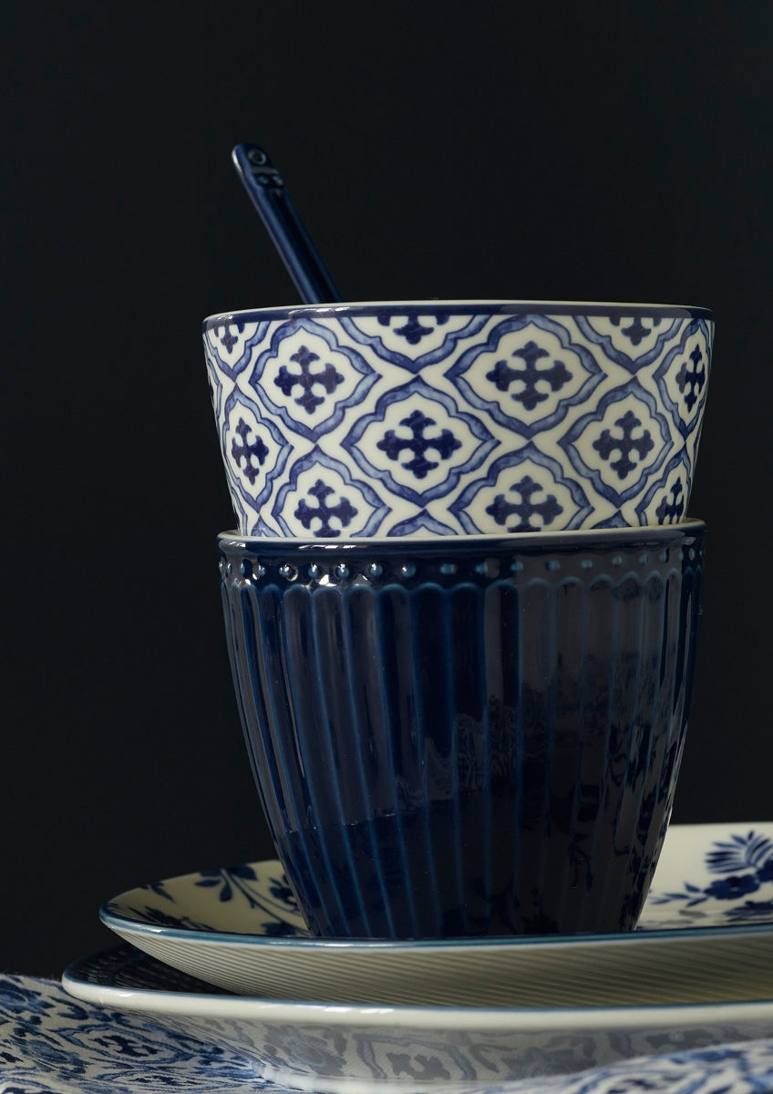 Greengate Alice Frühstücksteller dark blue 23 cm Set6 - Produktbild 2