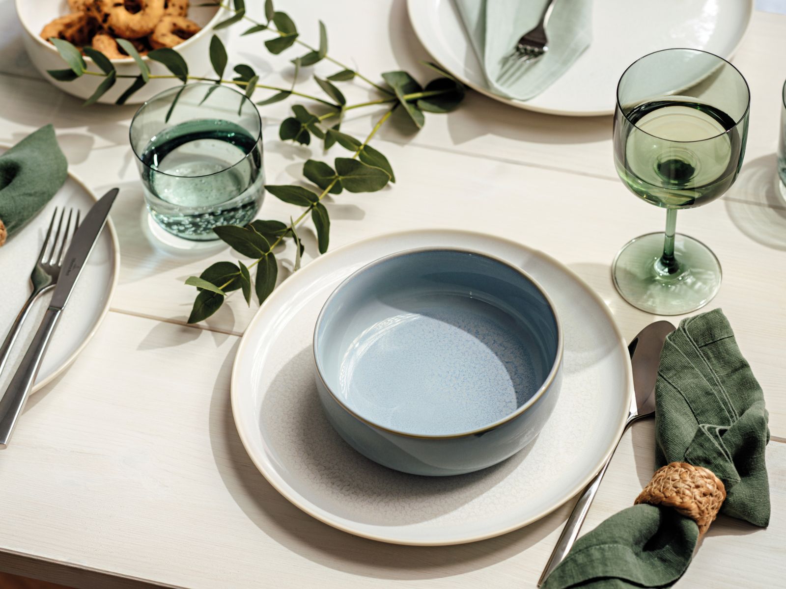 like. by Villeroy & Boch Crafted Blueberry Speiseteller 26cm Set6 - Produktbild 2
