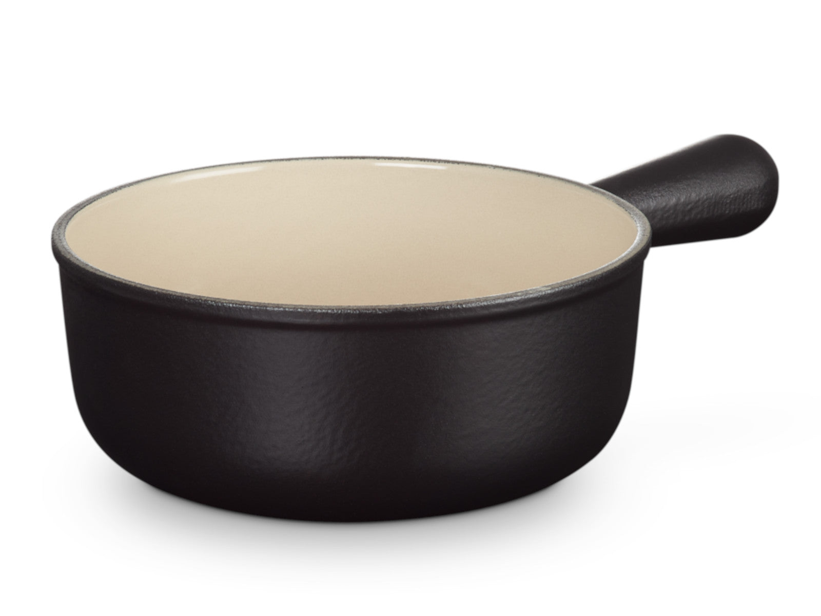 Le Creuset Caquelon Tradition schwarz matt 20cm - Produktbild 2