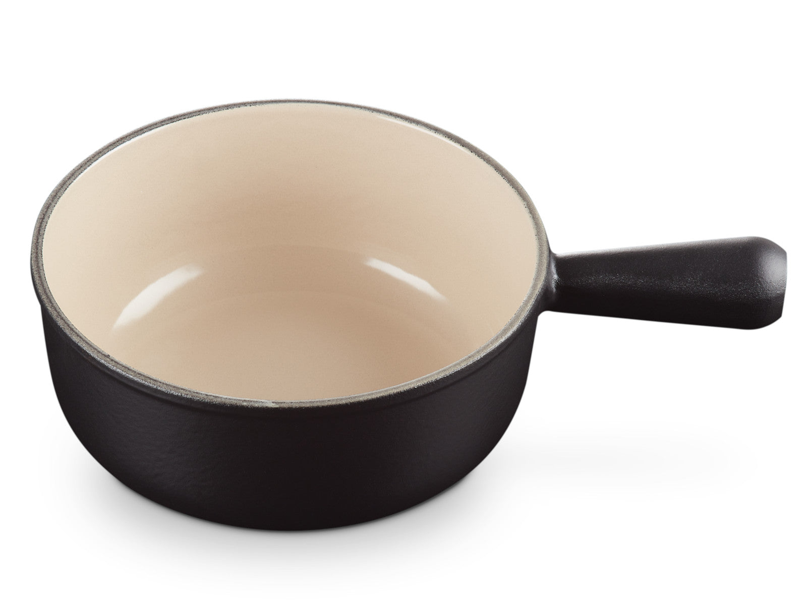 Le Creuset Caquelon Tradition schwarz matt 20cm - Produktbild 3