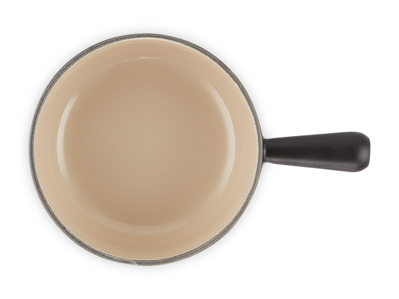 Le Creuset Caquelon Tradition schwarz matt 20cm - Produktbild 4
