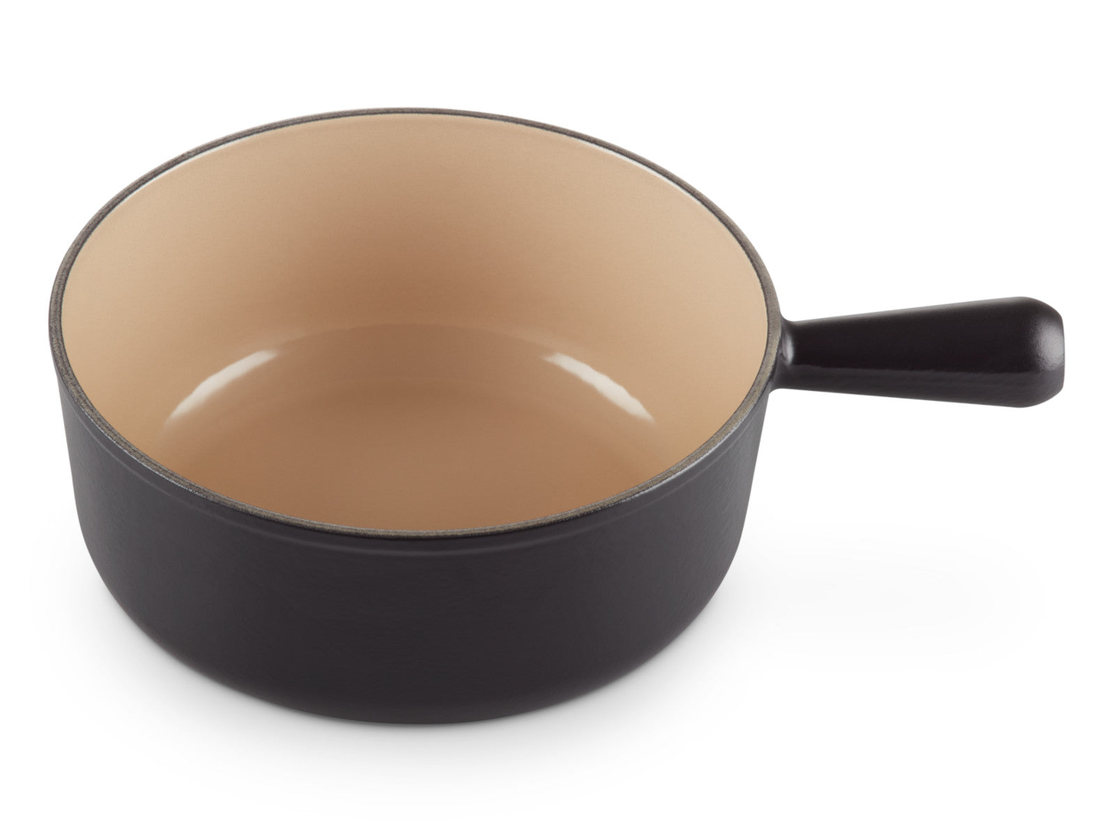 Le Creuset Caquelon Tradition schwarz matt 24cm - Produktbild 3