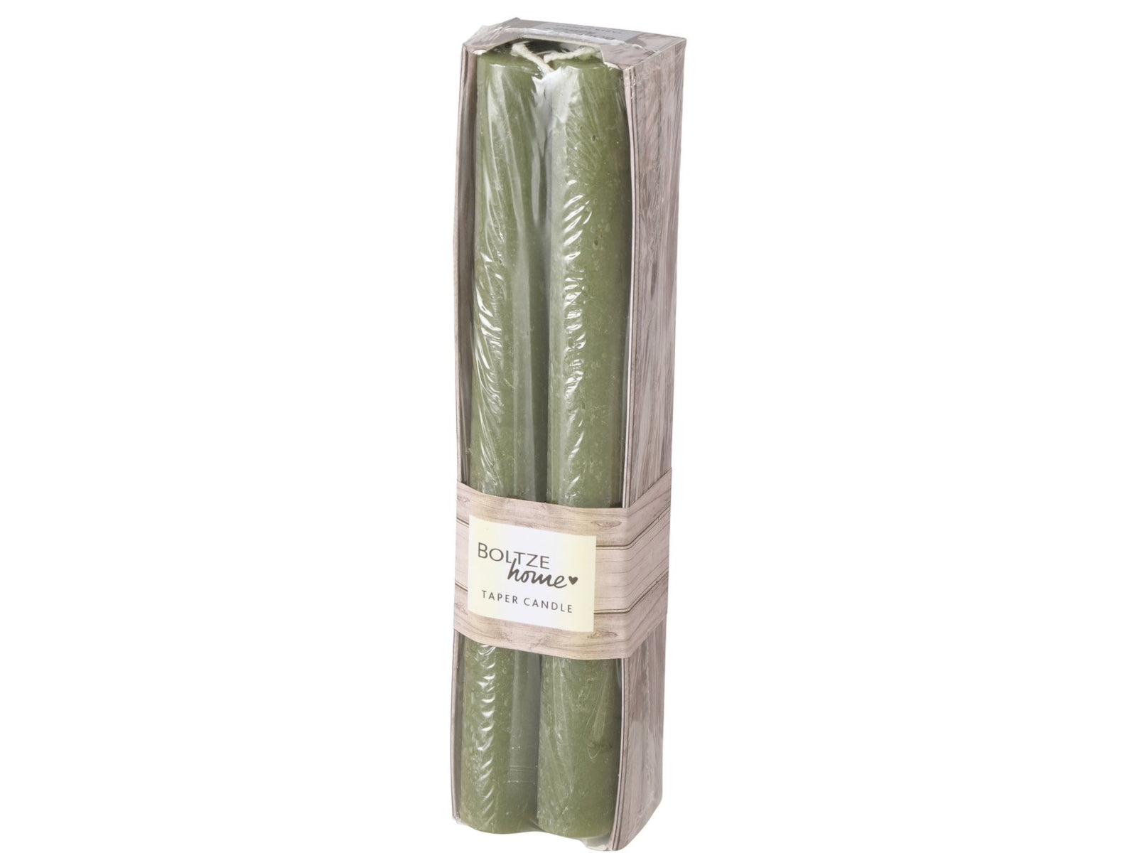 Boltze Melia Stabkerze khaki 20cm 4tlg