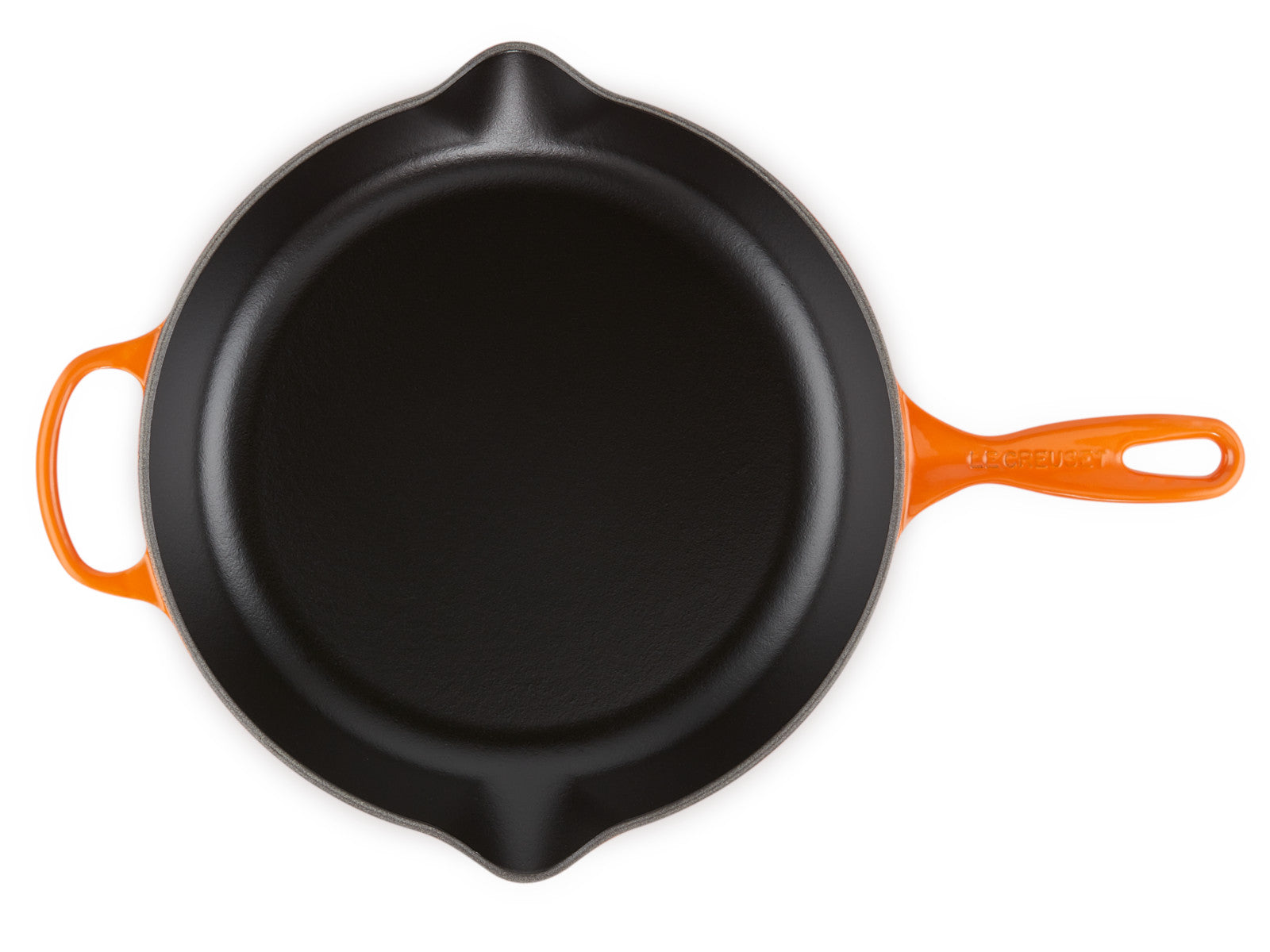 Le Creuset Brat- und Servierpfanne Signature rund ofenrot 30cm - Produktbild 4