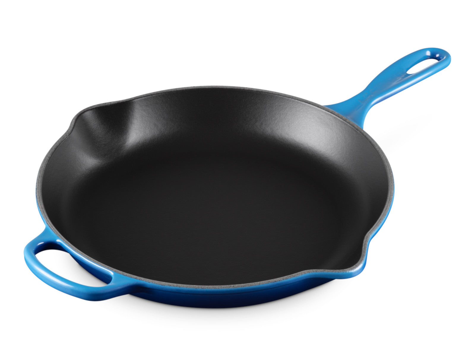 Le Creuset Brat- und Servierpfanne Signature rund azure 30cm - Produktbild 3