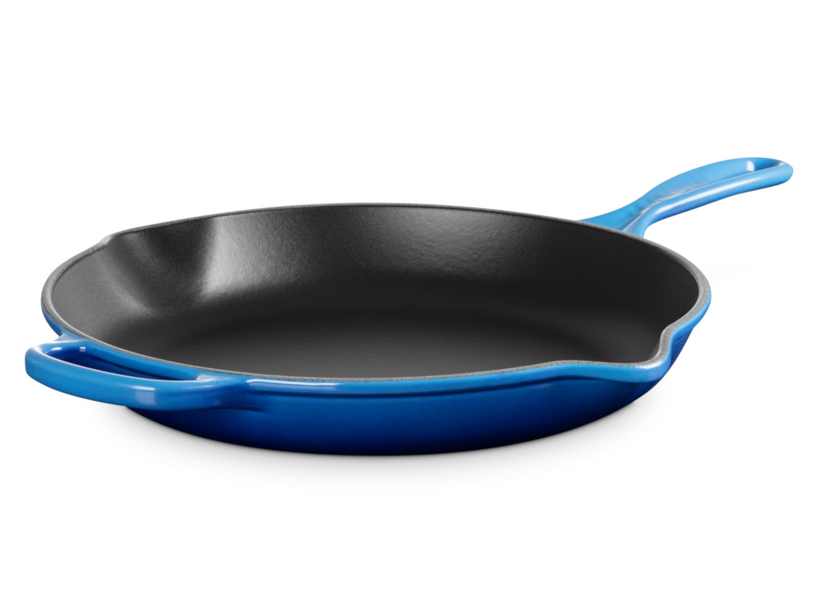 Le Creuset Brat- und Servierpfanne Signature rund azure 30cm - Produktbild 2