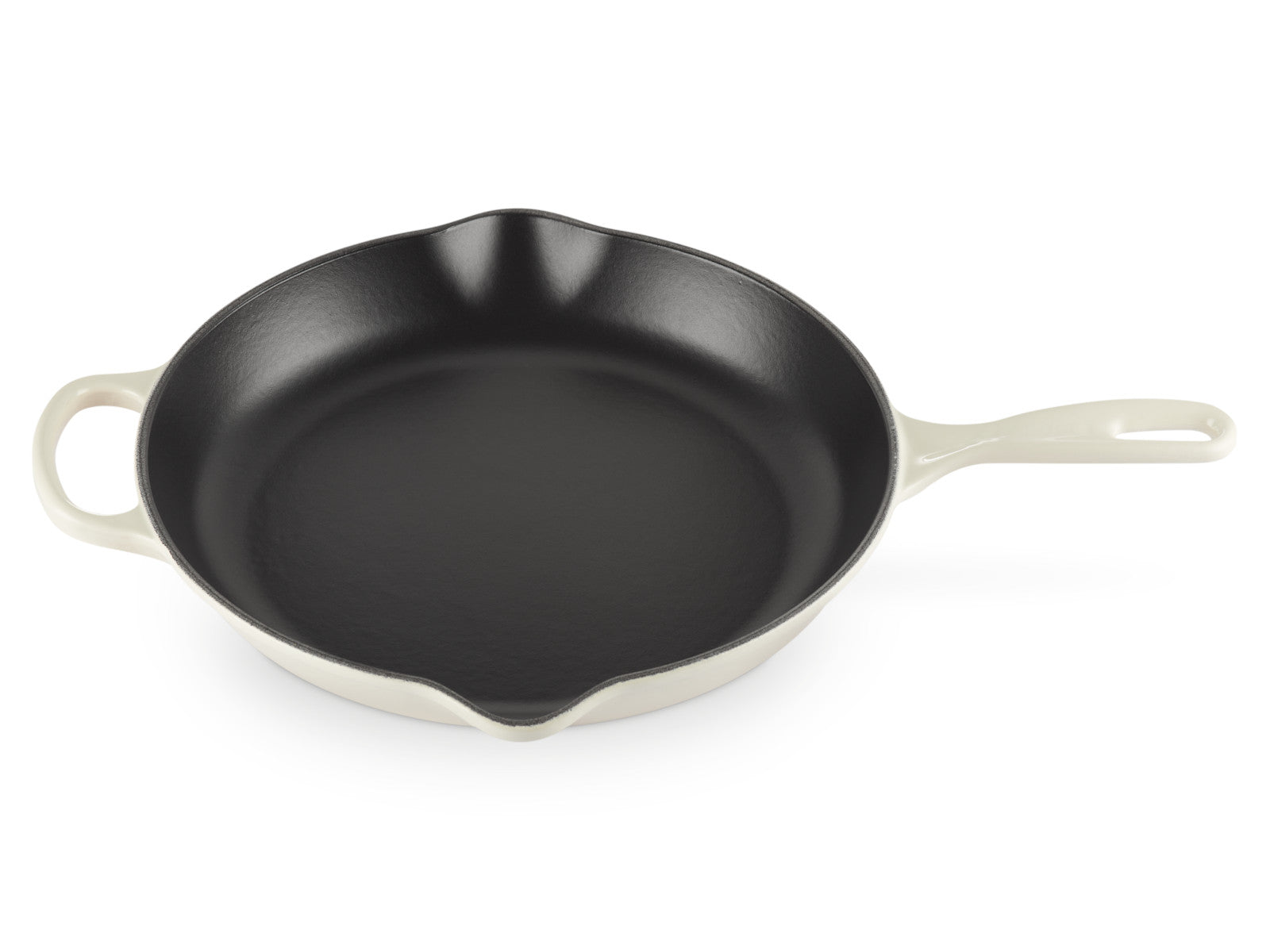 Le Creuset Brat- und Servierpfanne Signature rund meringue 30cm - Produktbild 4